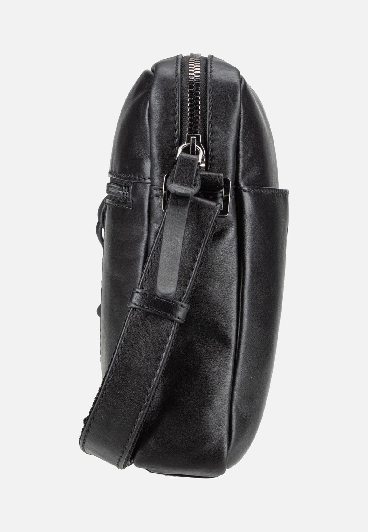 Bugatti Romeo Shoulder Bag Small Black Crossbody Bag