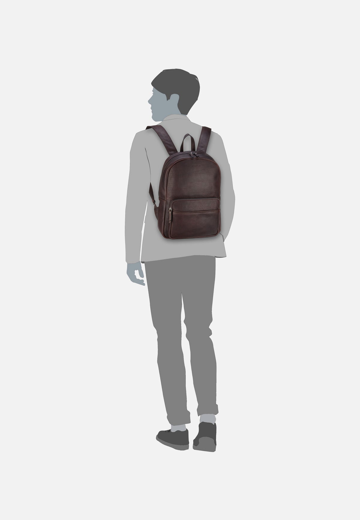 Burkely Antique Avery 7002 Brown Backpack