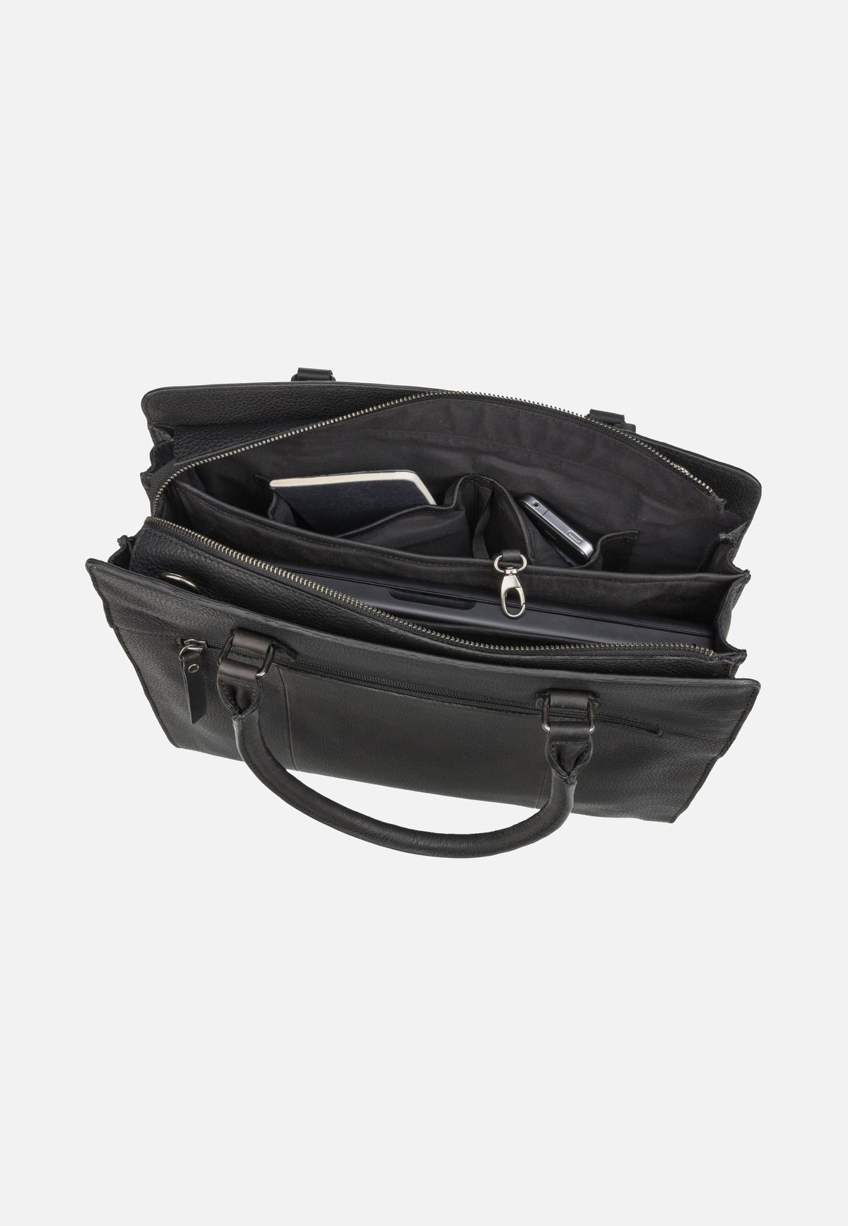 Burkely Antique Avery Handbag M 14'' 7001 Black Briefcase