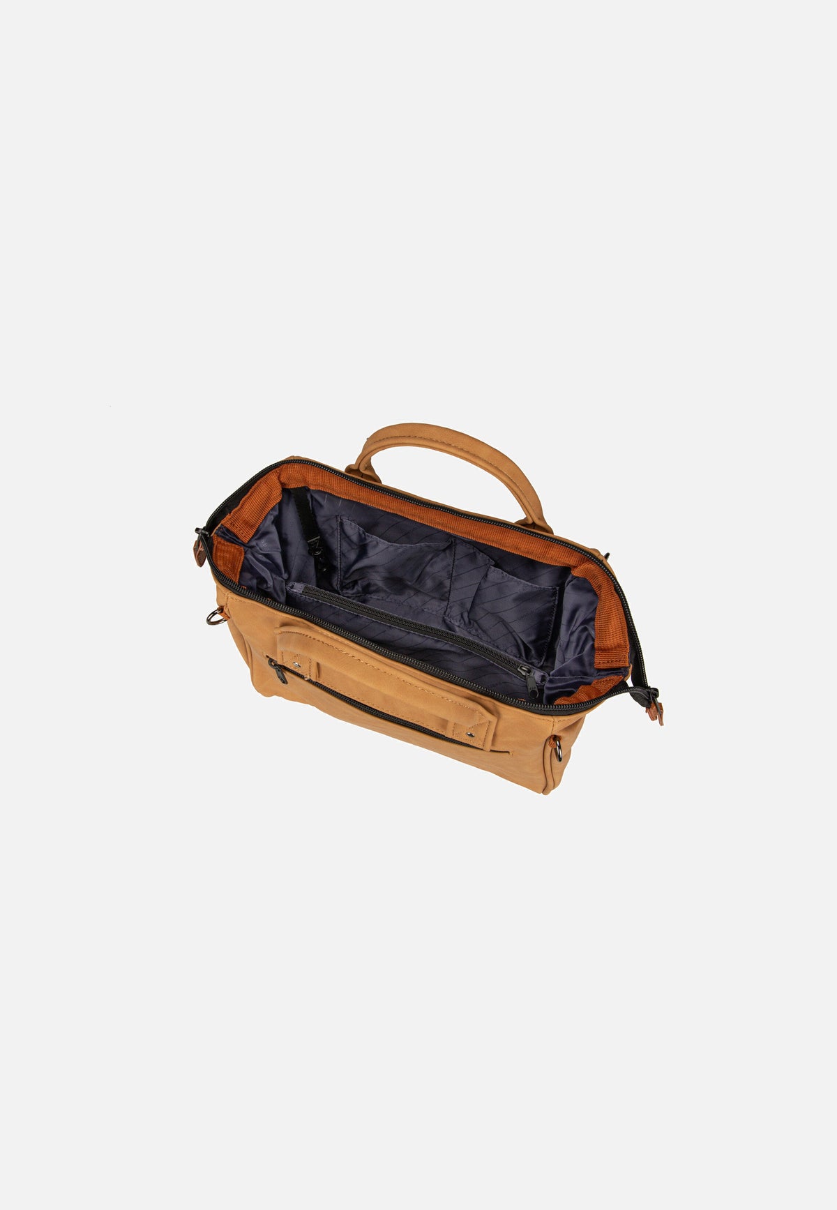 Cabaia Adventurer X-Body Vegan Nubuck Medium Moscou Handvat tas