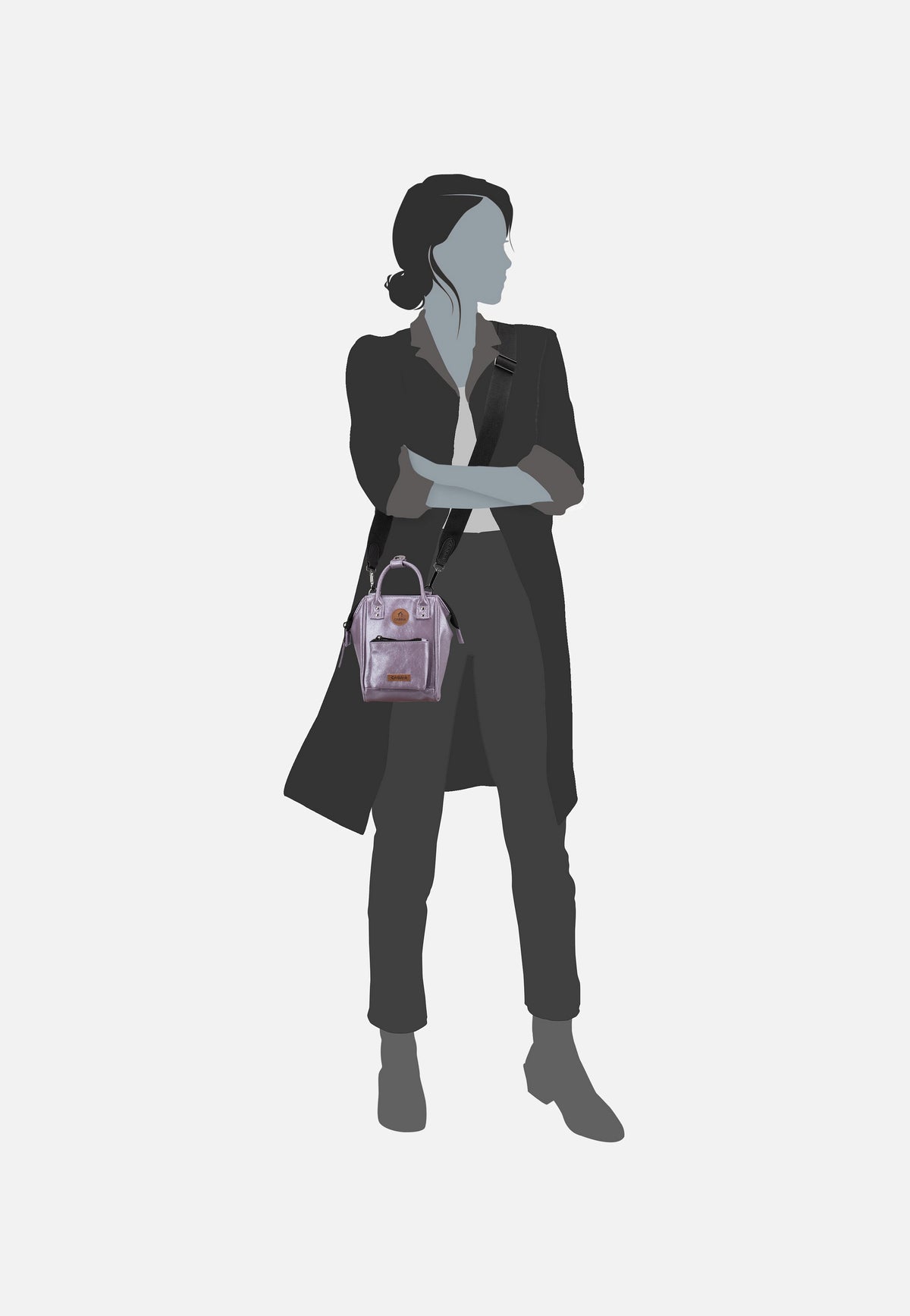 Cabaia Nano Bag Iridescent Capri Borsa a tracolla