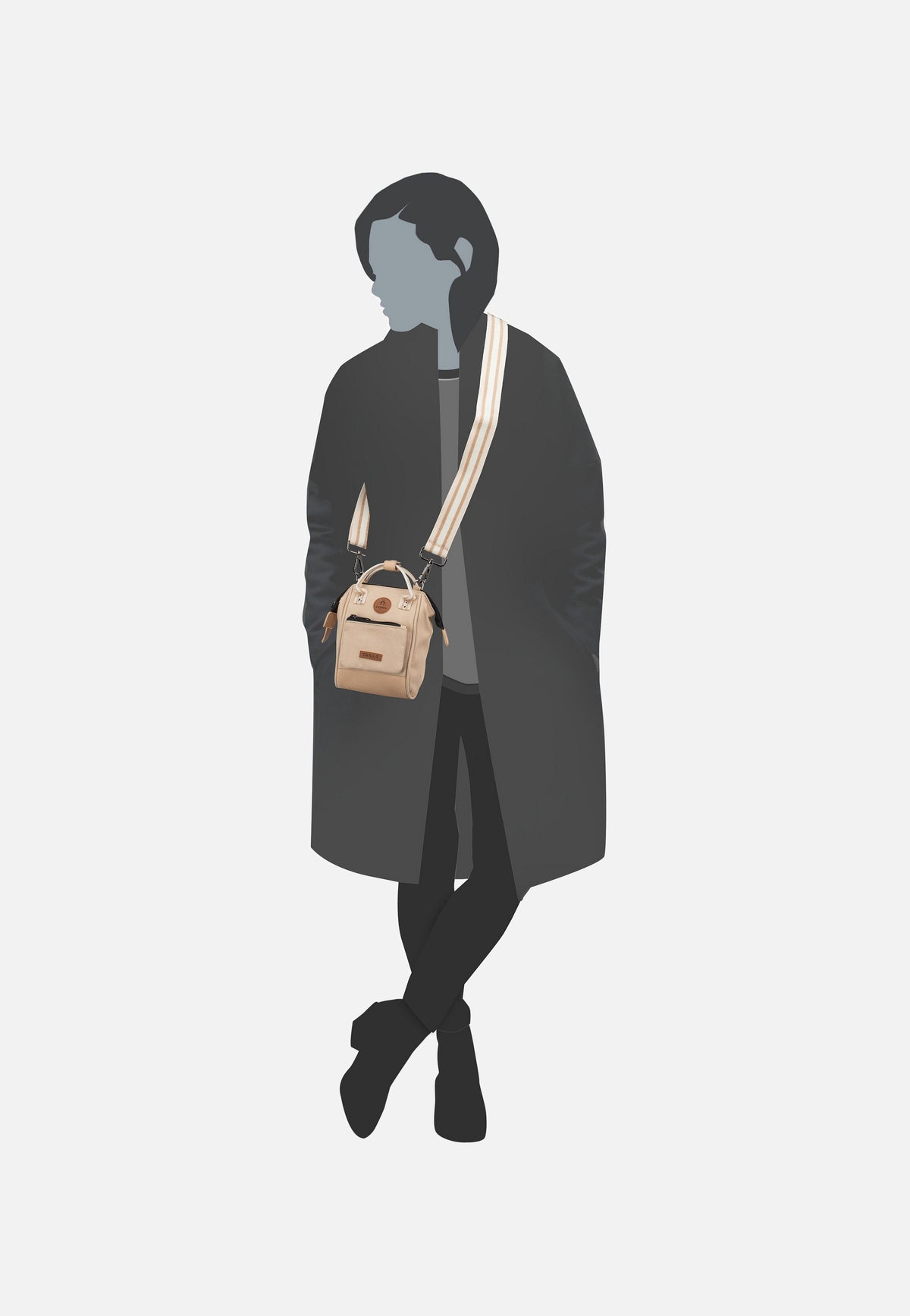 Cabaia Nano Bag Recycled Oxford Lobito Sac à bandoulière