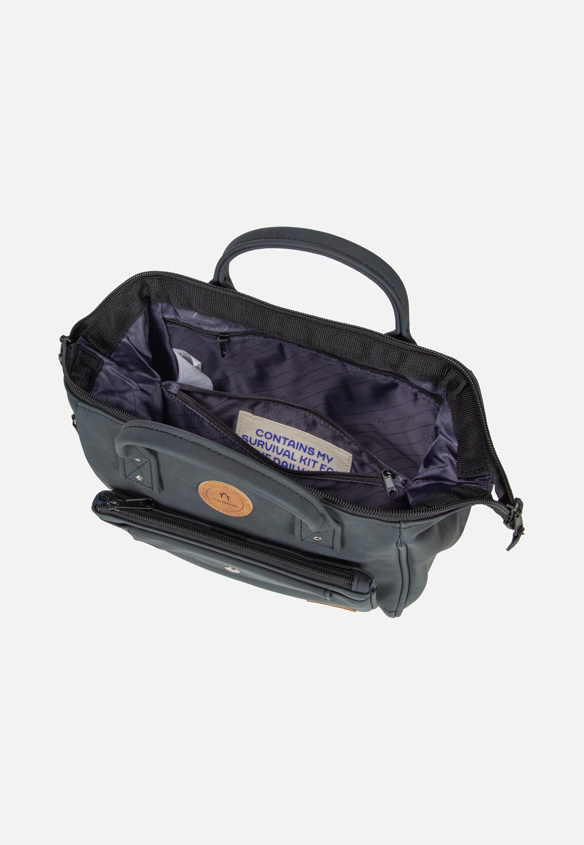 Cabaia Crossbody Nubuck Medium Le Havre Bolsa con asa