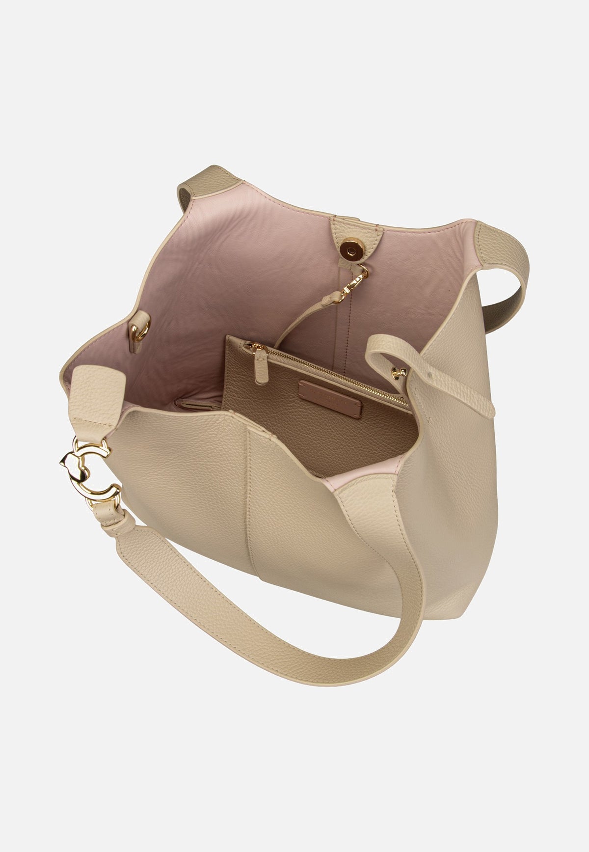Coccinelle C-Easy 1102 Sandshell Shoulder Bag