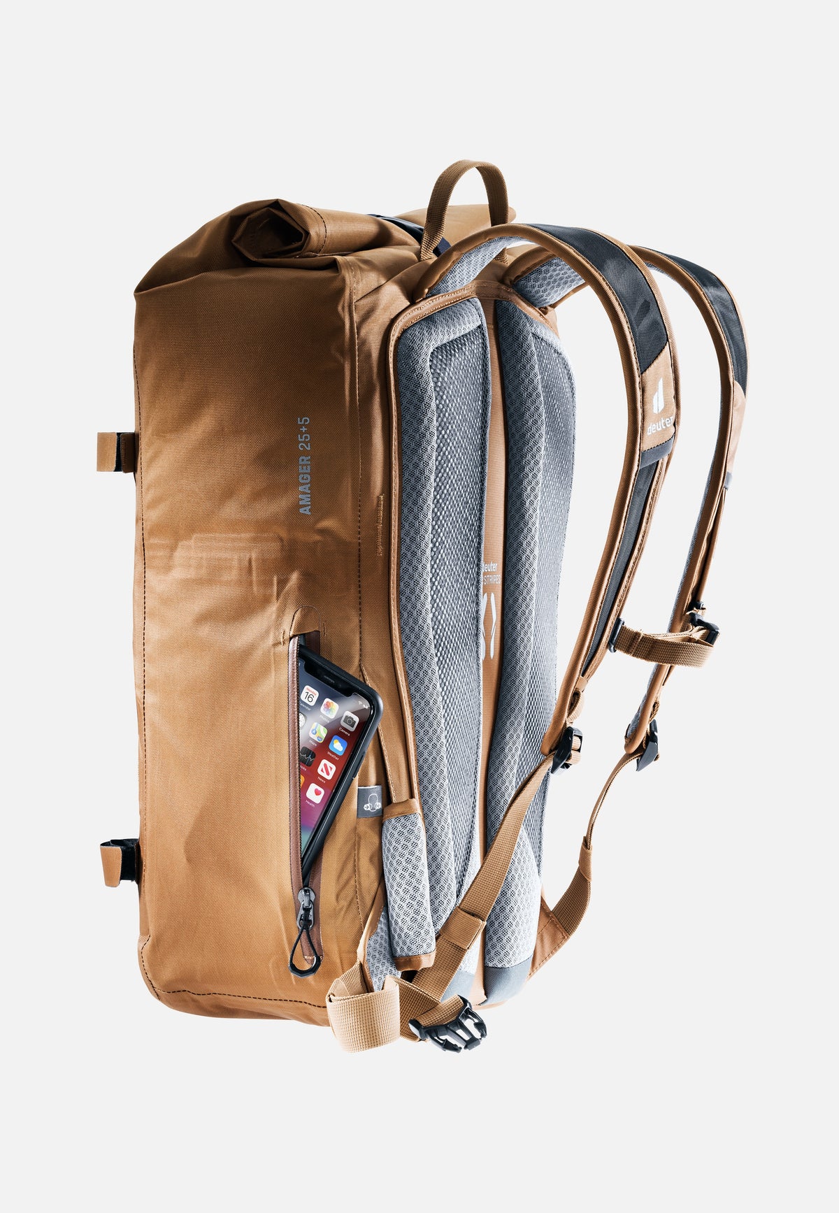 Deuter Amager 25+5 Almond Rolltop Backpack
