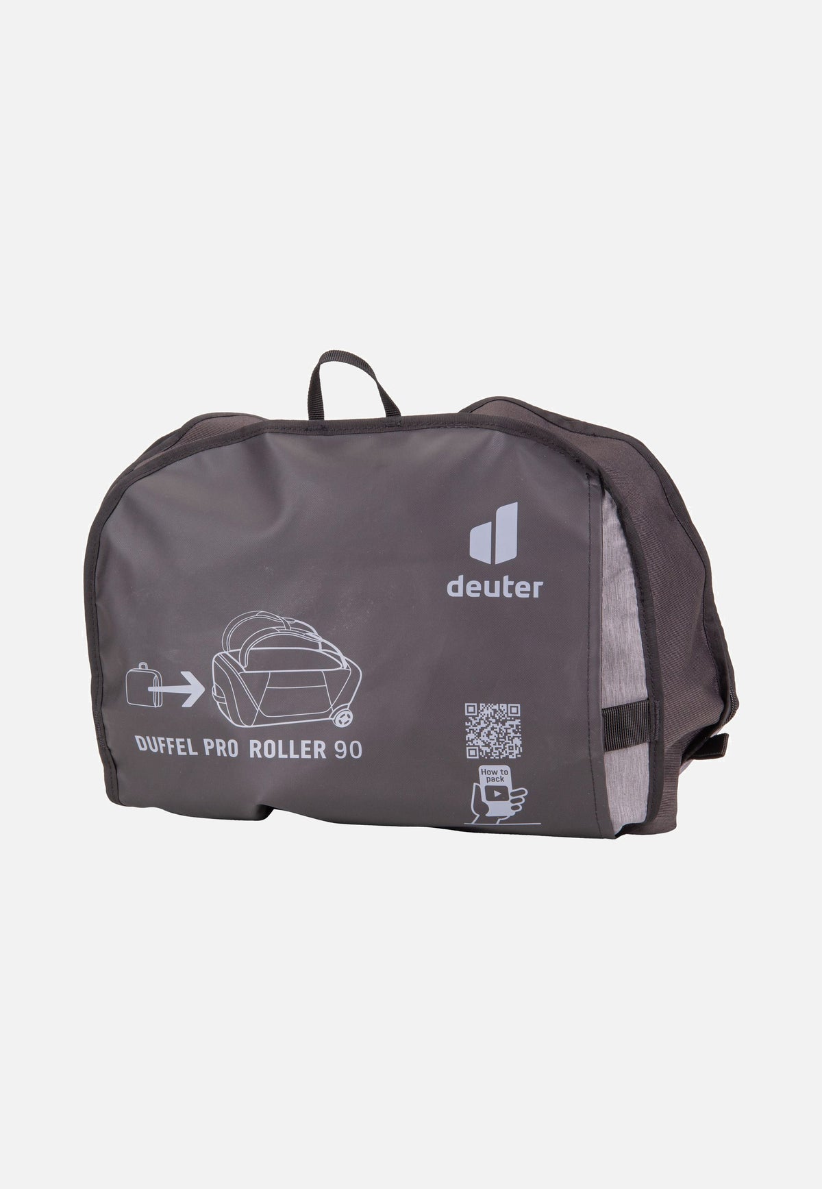Deuter Duffel Pro Roller 90 Black Travel Bag with Wheels