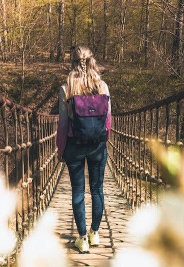 Ela Mo Daypack Berry Mochila