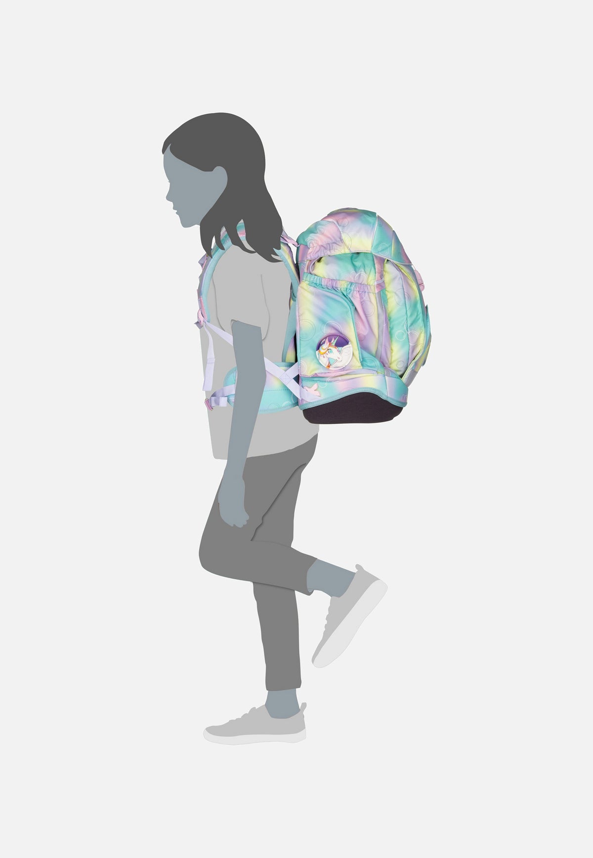 ergobag maxi Set GLOW KoBärnikus Schooltas