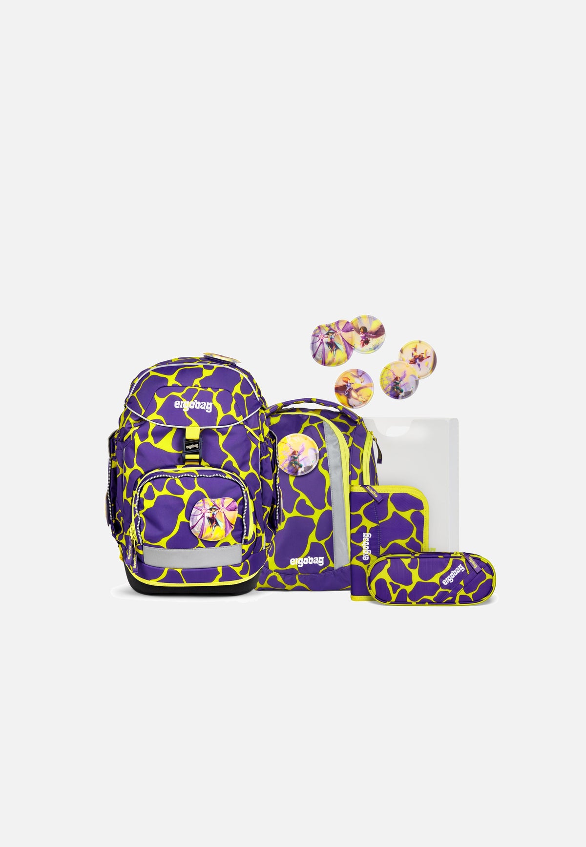 ergobag pack Set LUMI 2022 SuBärkraft School Bag