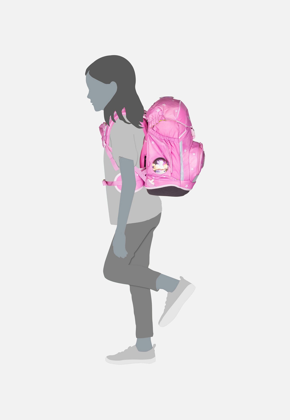 ergobag pack Set WolkenzauBär Cartella