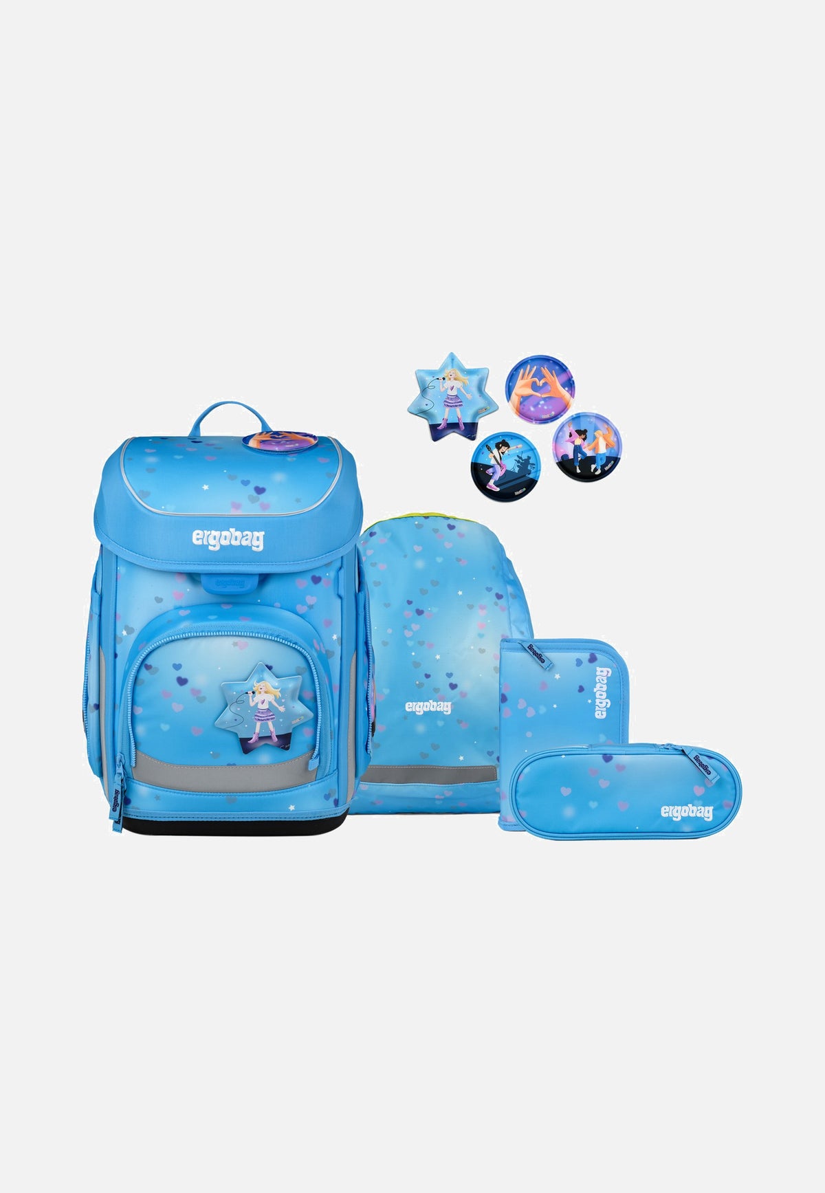 ergobag Cubo Set BühnenfieBär School Bag