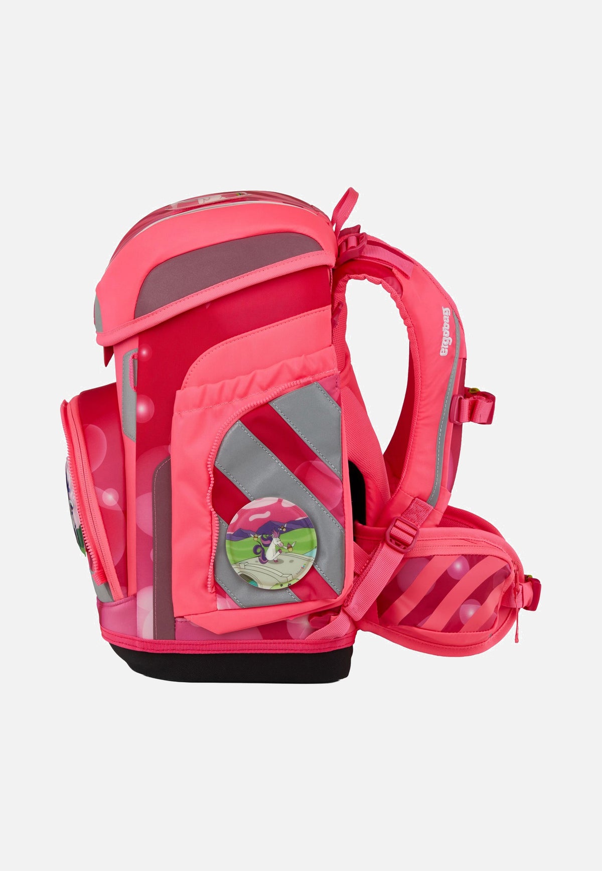 ergobag cubo Set NEO KuntBärbuntes Einhorn Cartella
