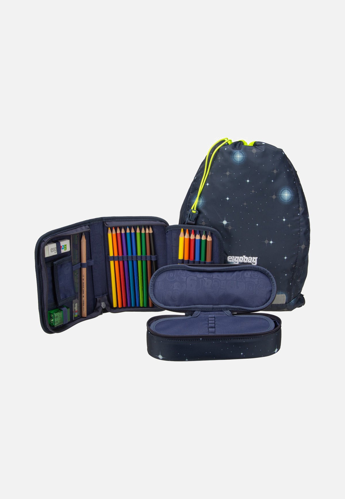 ergobag cubo Set REFLEX KoBärnikus School Bag