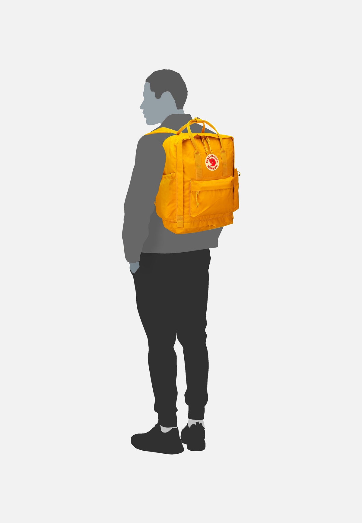 Fjällräven Kanken Outlong Ochre Zaino