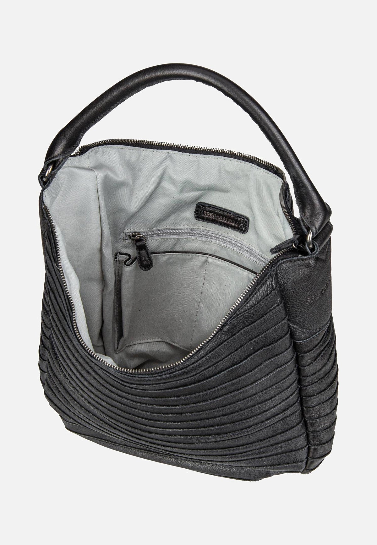Fredsbruder Gürteltier S 971s Black Hobo-tas