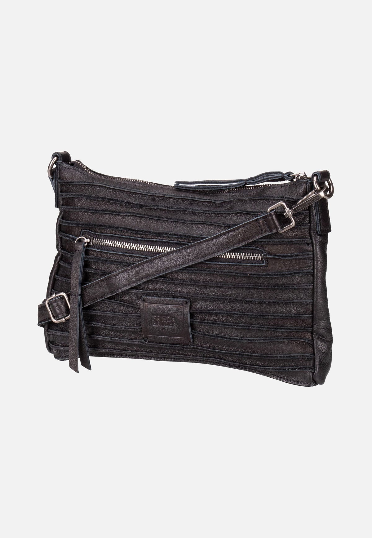 Fredsbruder Riffel Crossbag Black Crossbody Bag