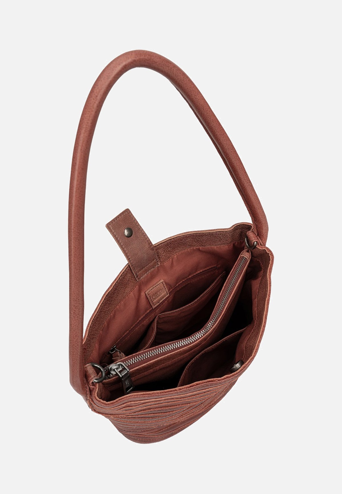 Fredsbruder My Love Bucket Hobo Burned Sandalwood Borsa Hobo
