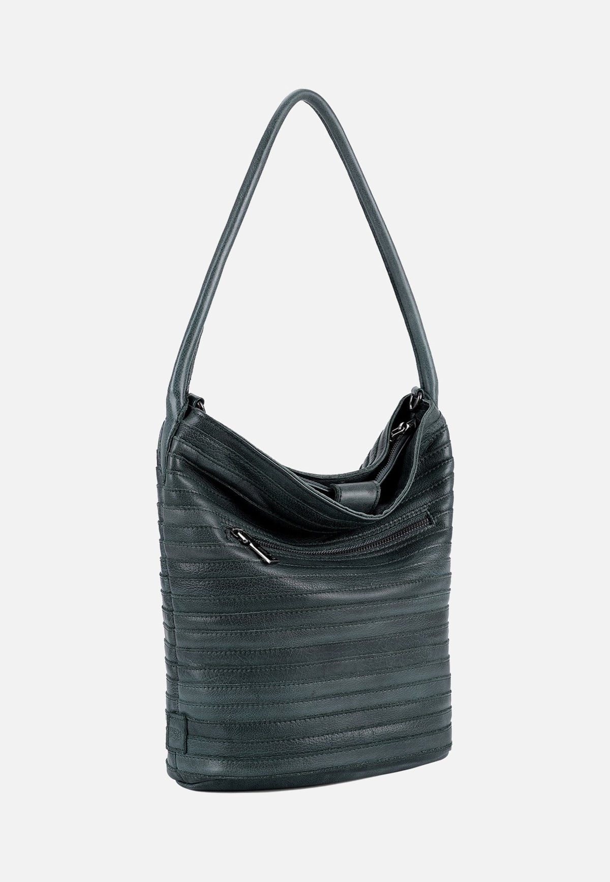 Fredsbruder My Love Bucket Hobo Petrol Blue Borsa Hobo