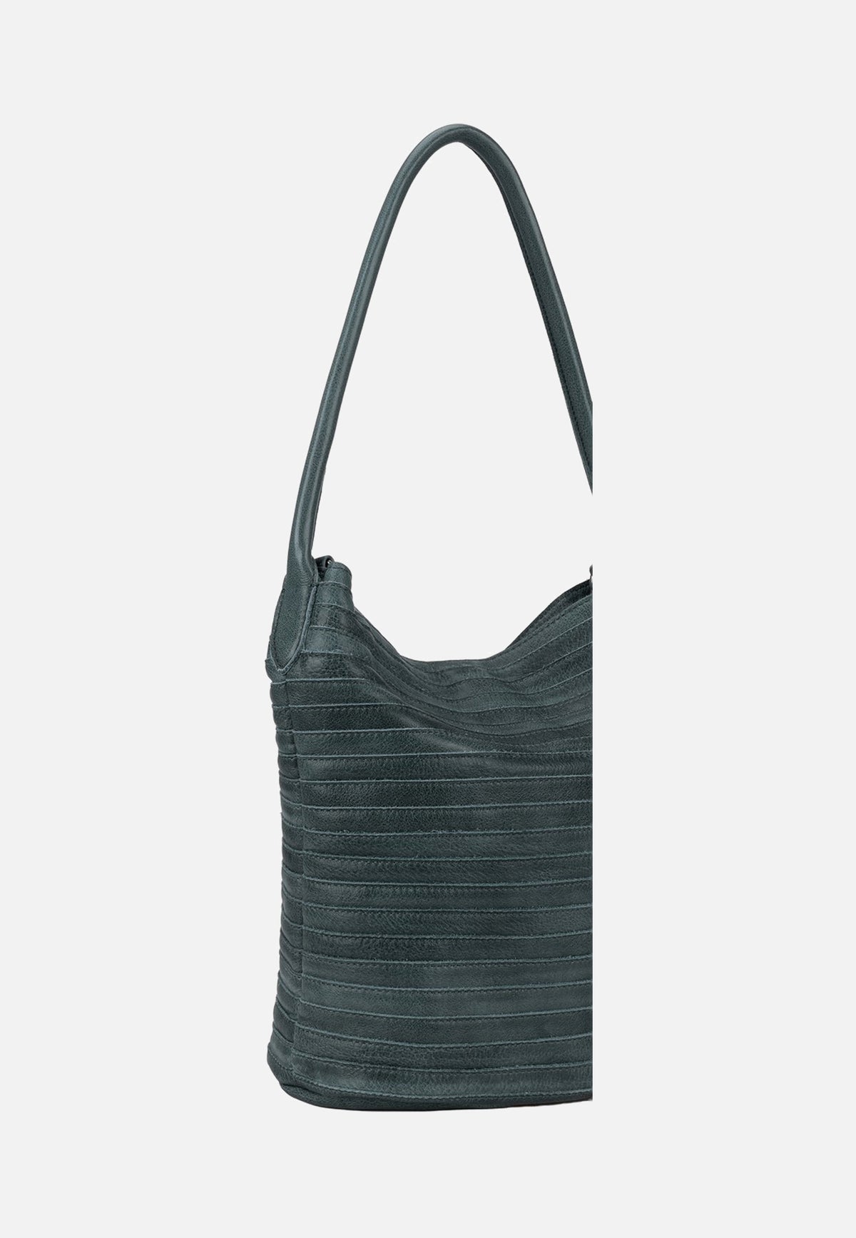 Fredsbruder My Love Bucket Hobo Petrol Blue Borsa Hobo
