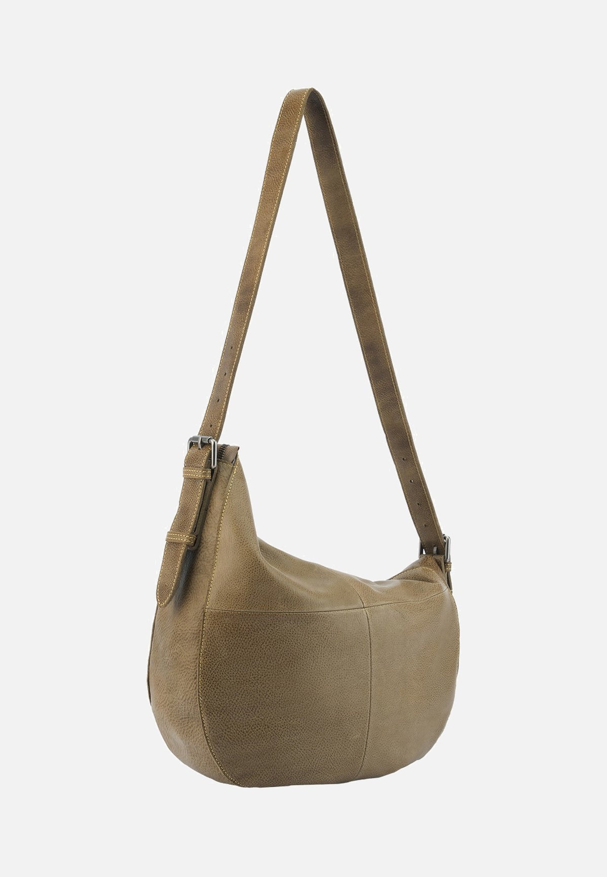 Fredsbruder My Forever Friend Shoulderbag With Front Pocket Muddy Khaki Sac à bandoulière