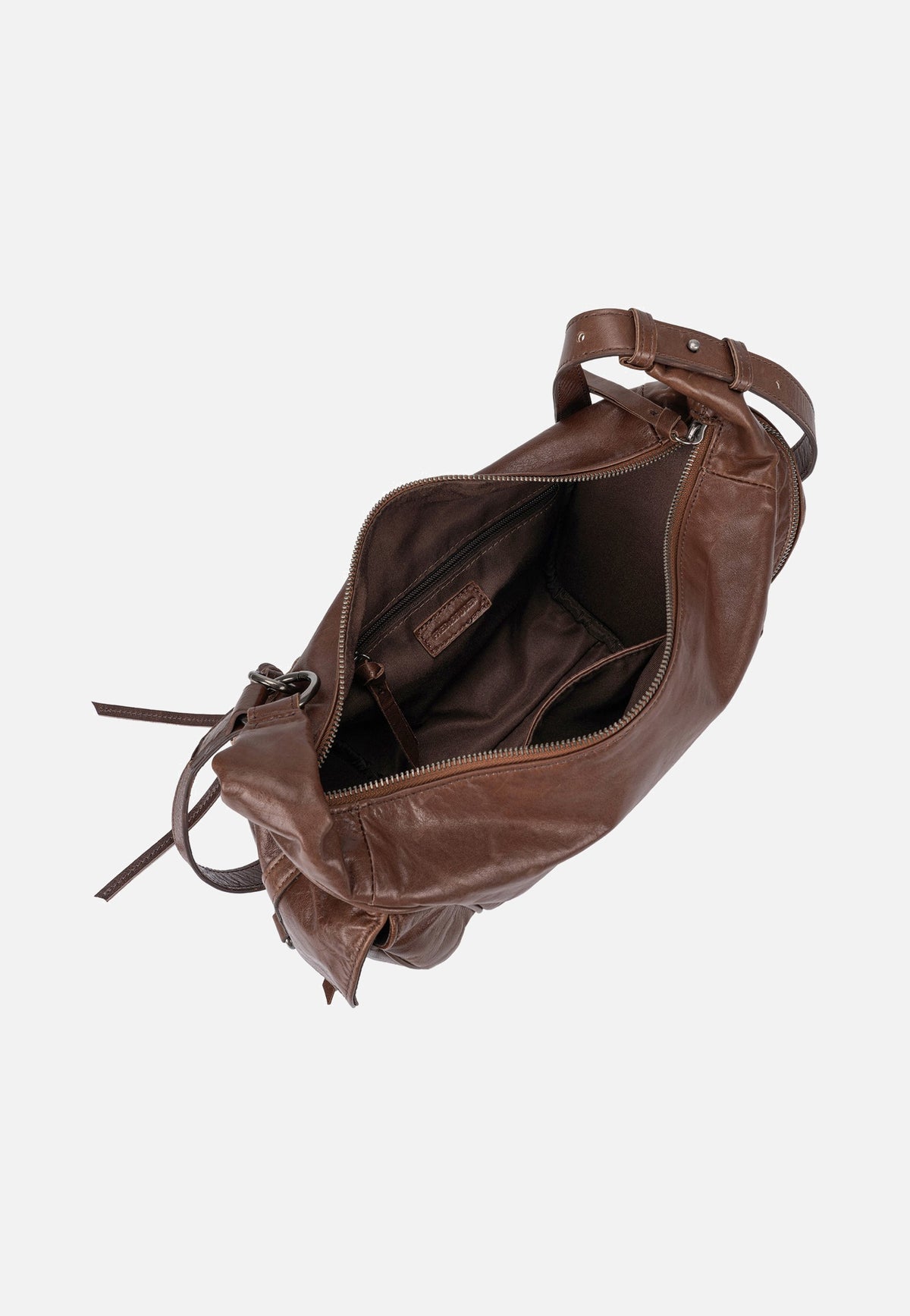 Fredsbruder Perferctly Imperfect Shoulderbag Dark Caramel Borsa a tracolla