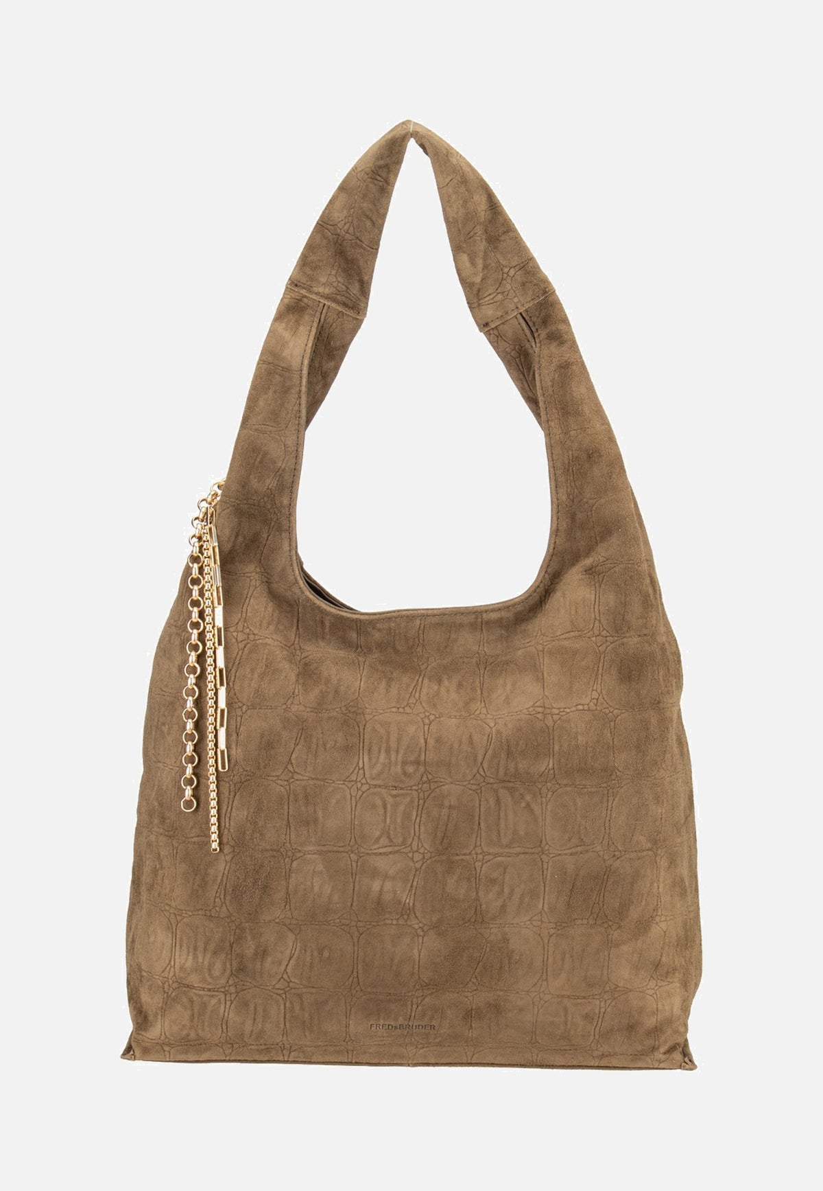 Fredsbruder Velvet Wild Hobo Khaki Hobo Bag