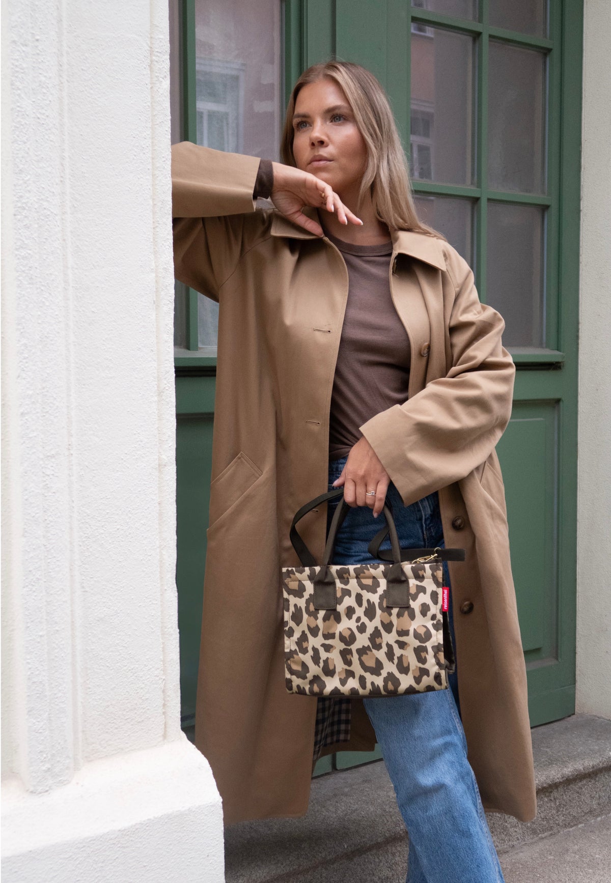 reisenthel Daily Shopper XS Leo Macchiato Bolsa de mano