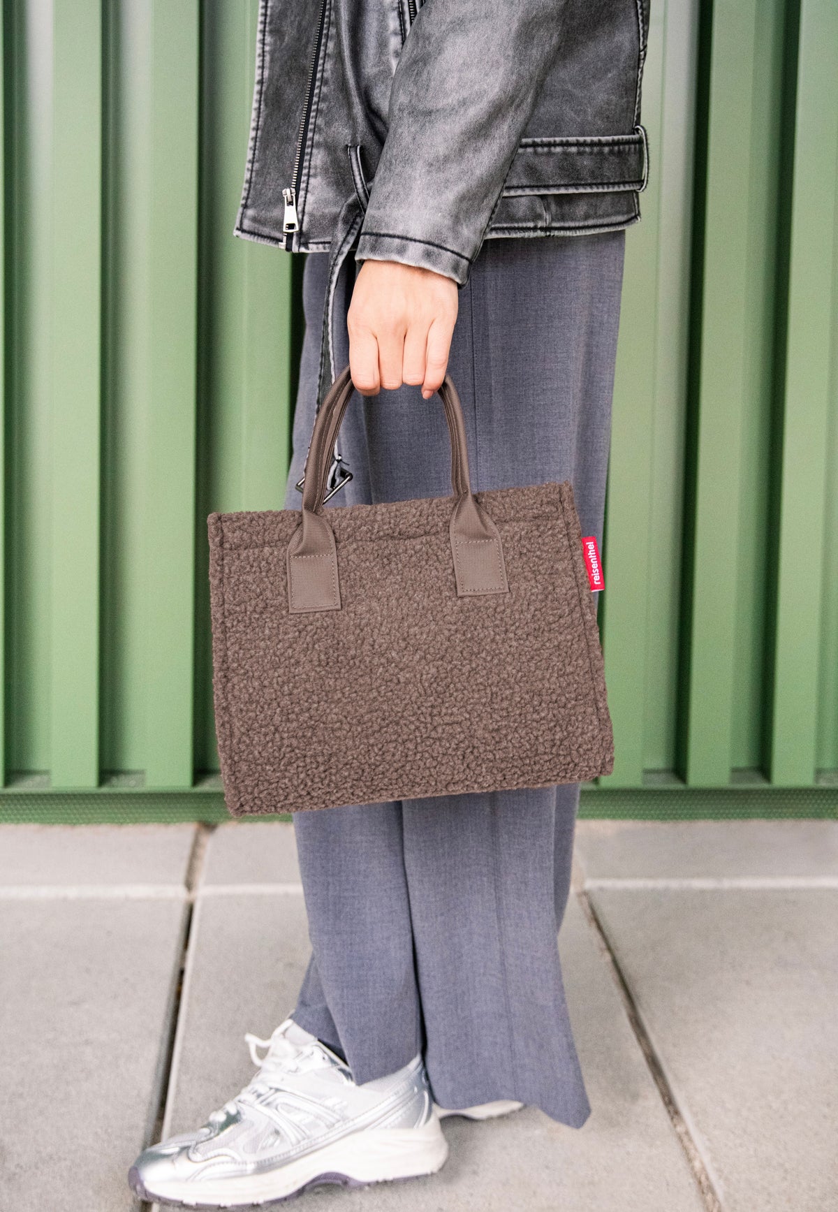 reisenthel Daily Shopper XS Teddy Chocolate Tote Bag