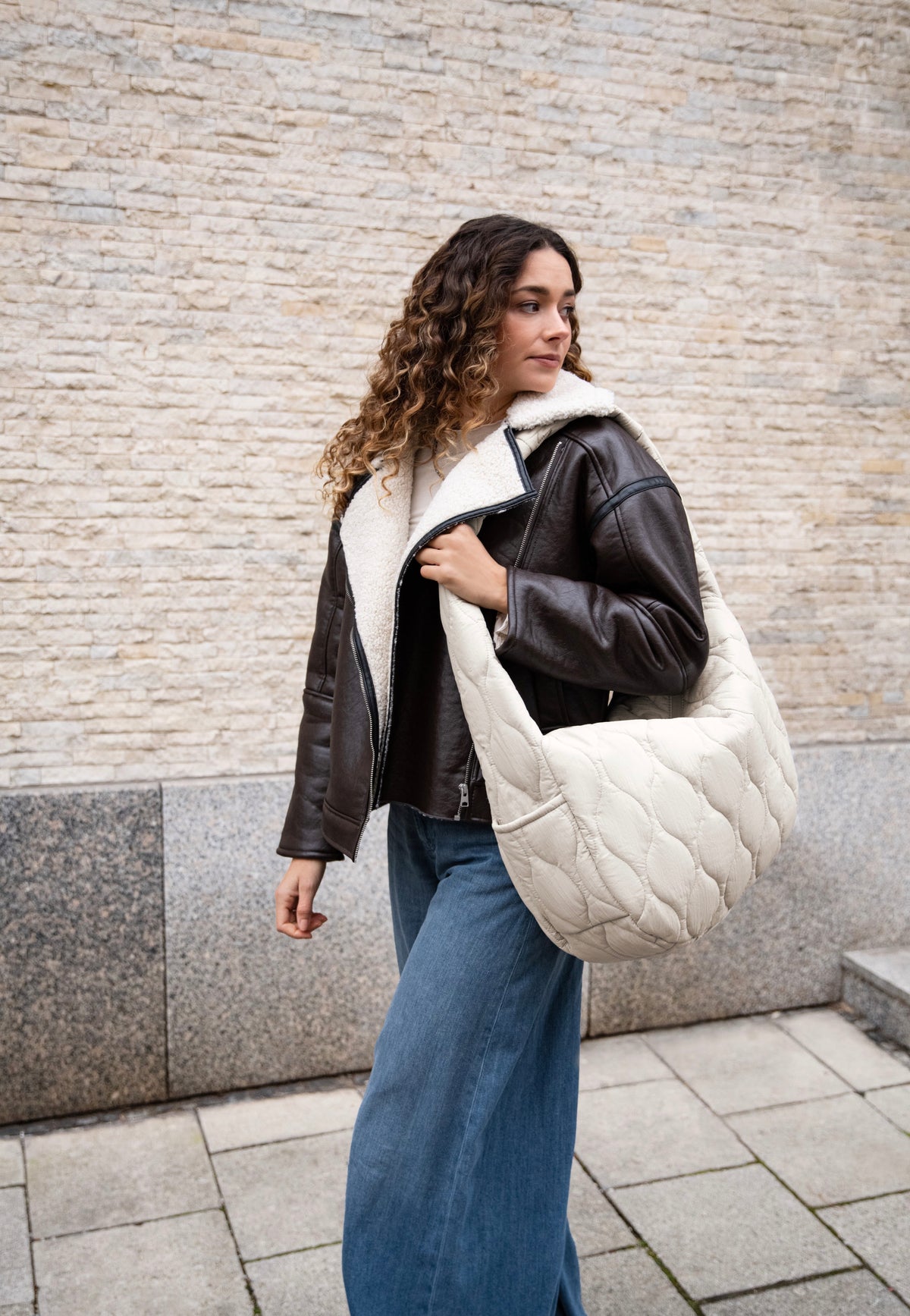 reisenthel Moonbag Puffer Stone Borsa Hobo