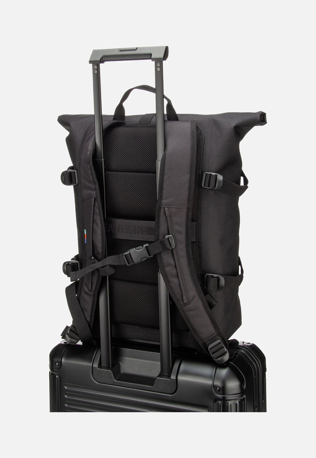 GOT BAG Rolltop 2.0 Black Rolltop Backpack