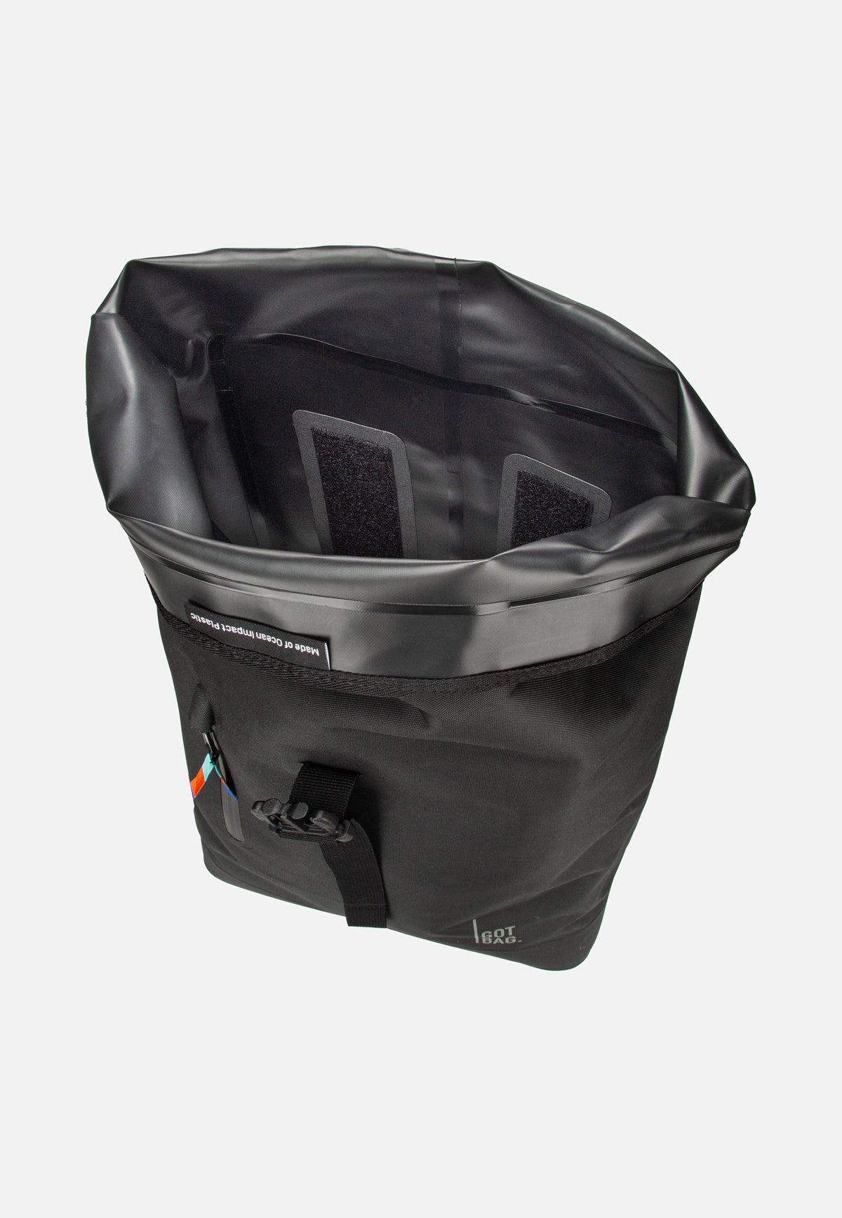 GOT BAG Rolltop Lite 2.0 Black Mochila enrollable
