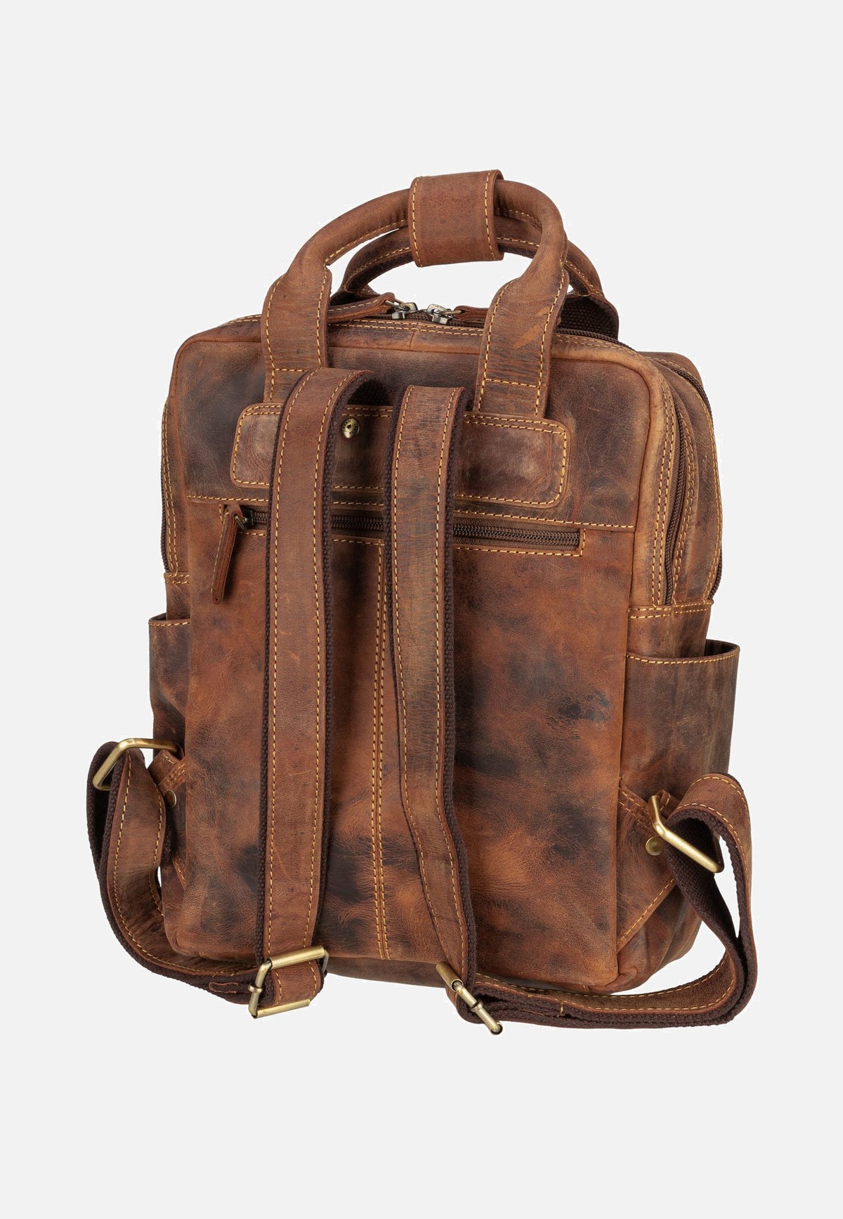 Greenburry Vintage 1567A Sattelbraun Backpack