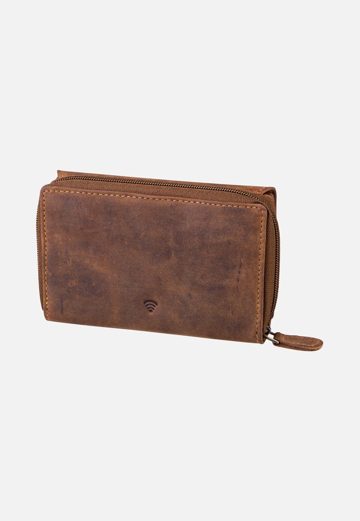 Greenburry Vintage 1607 RV RFID Brown Wallet