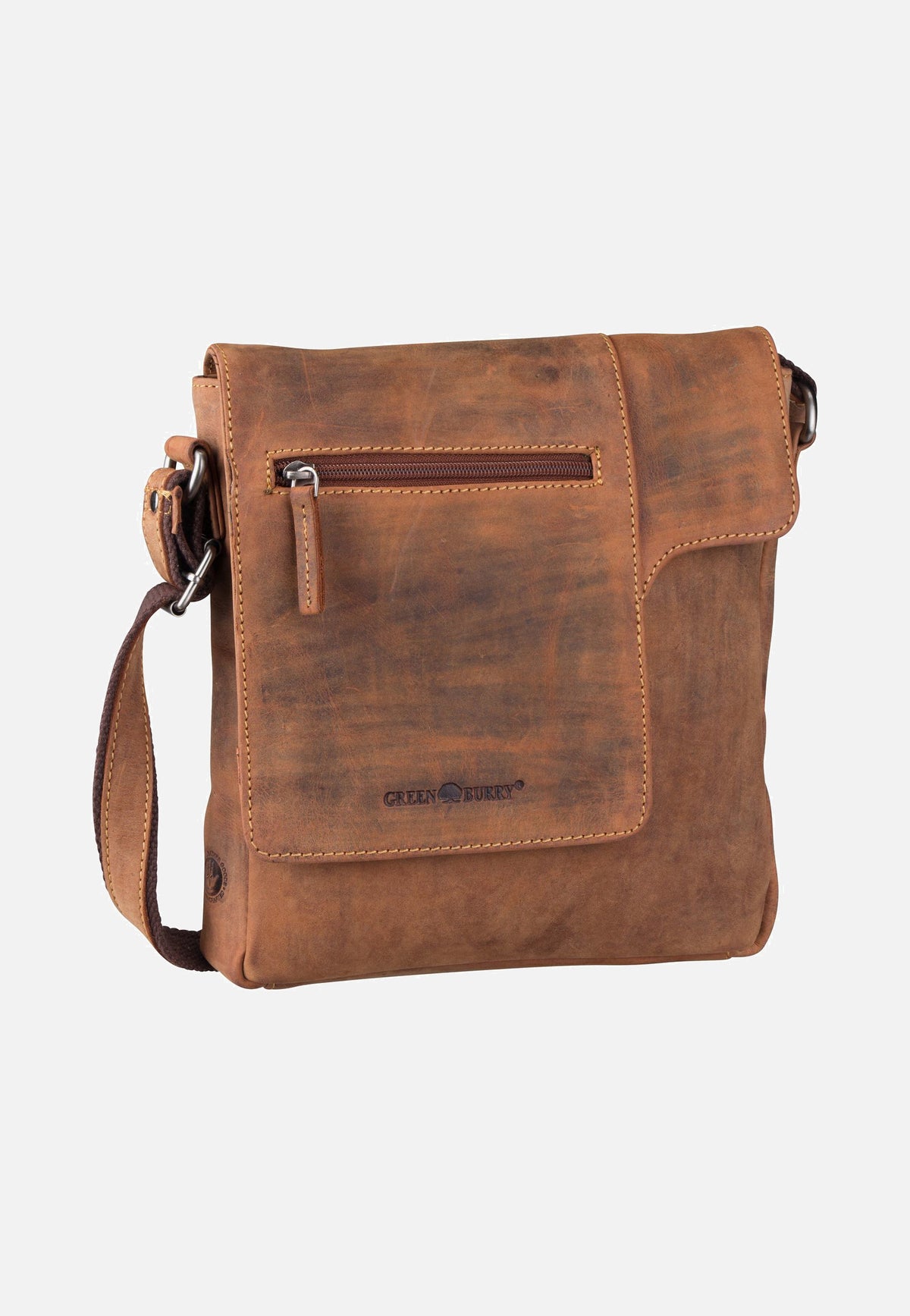 Greenburry Vintage 1650 Brown Crossbody Bag