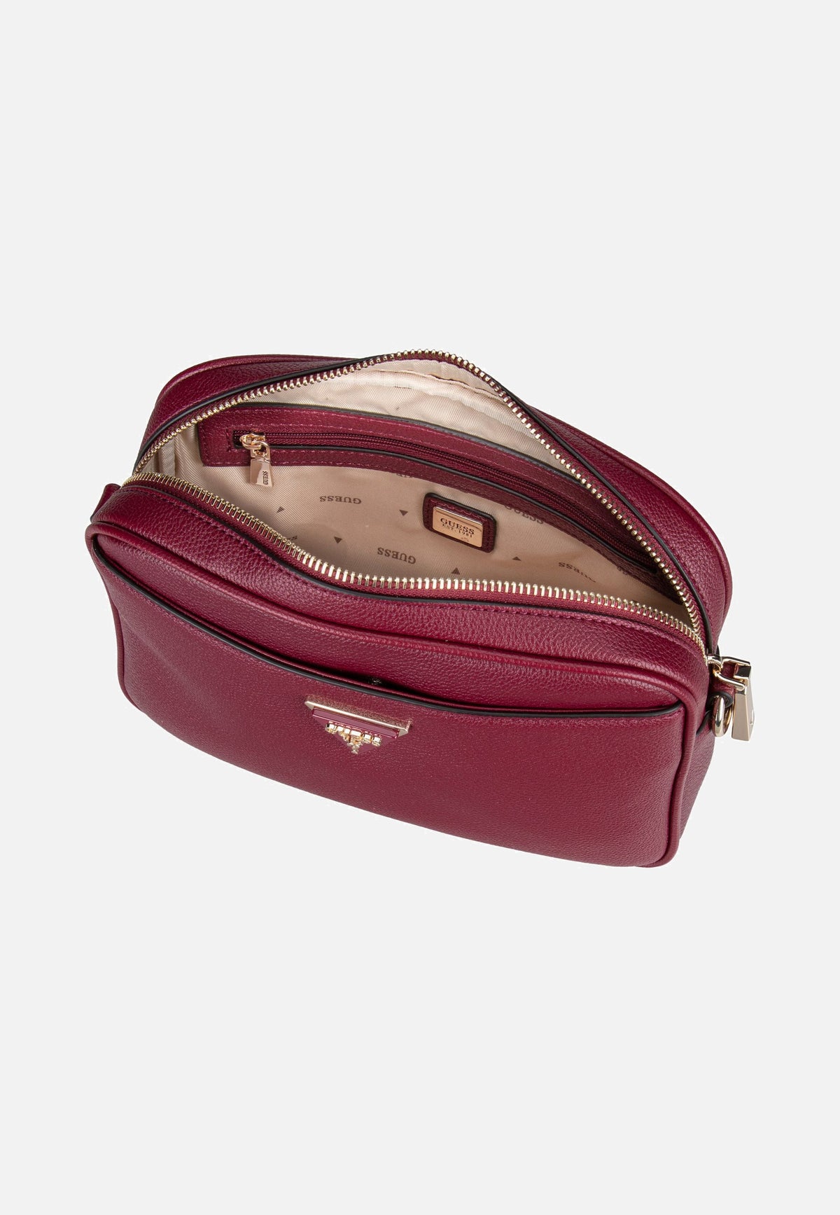 Guess Meridian 2 Camera Bag 74140 Wine Schoudertas