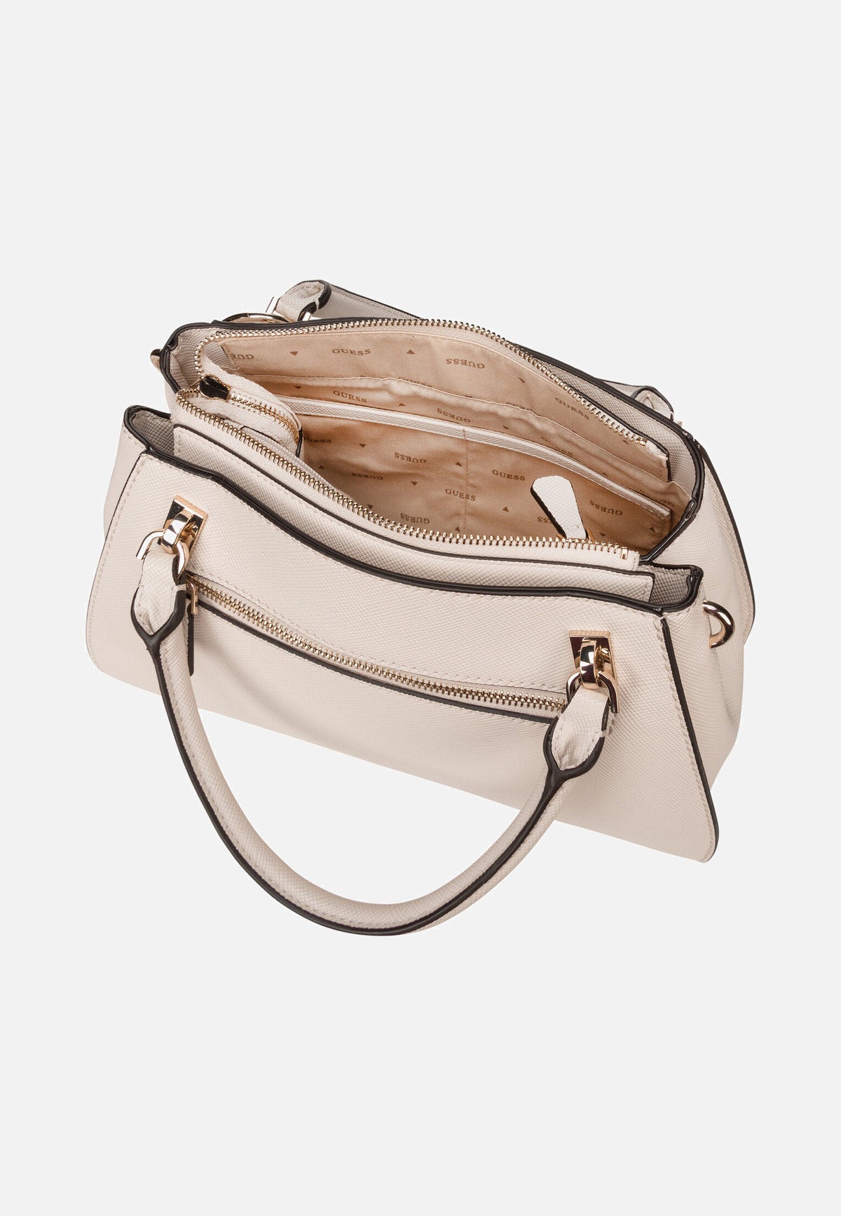 Guess Noelle II Luxury SAT 72070 Bone Bolsa con asa