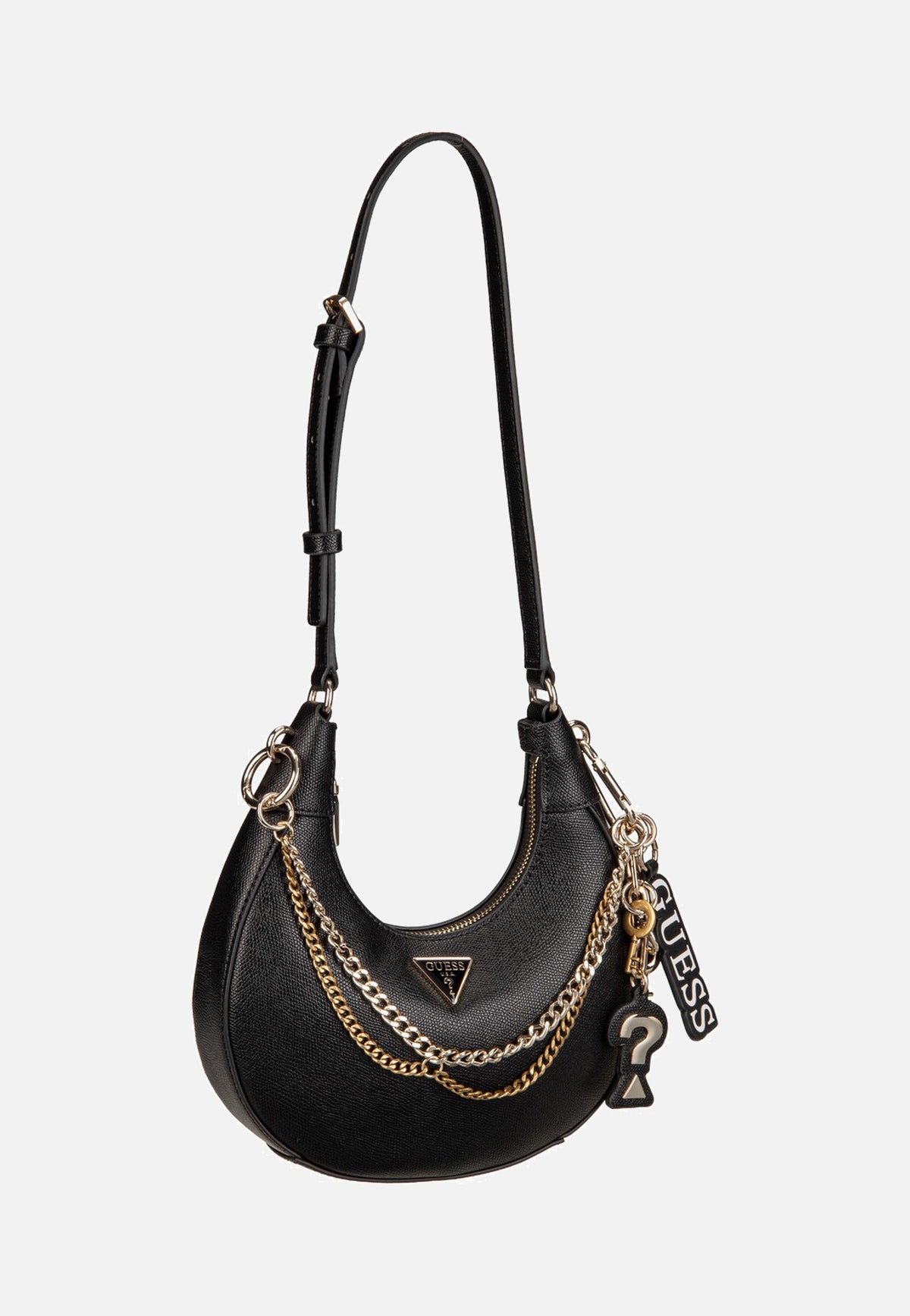 Guess Davina Shoulder Black Borsa a tracolla
