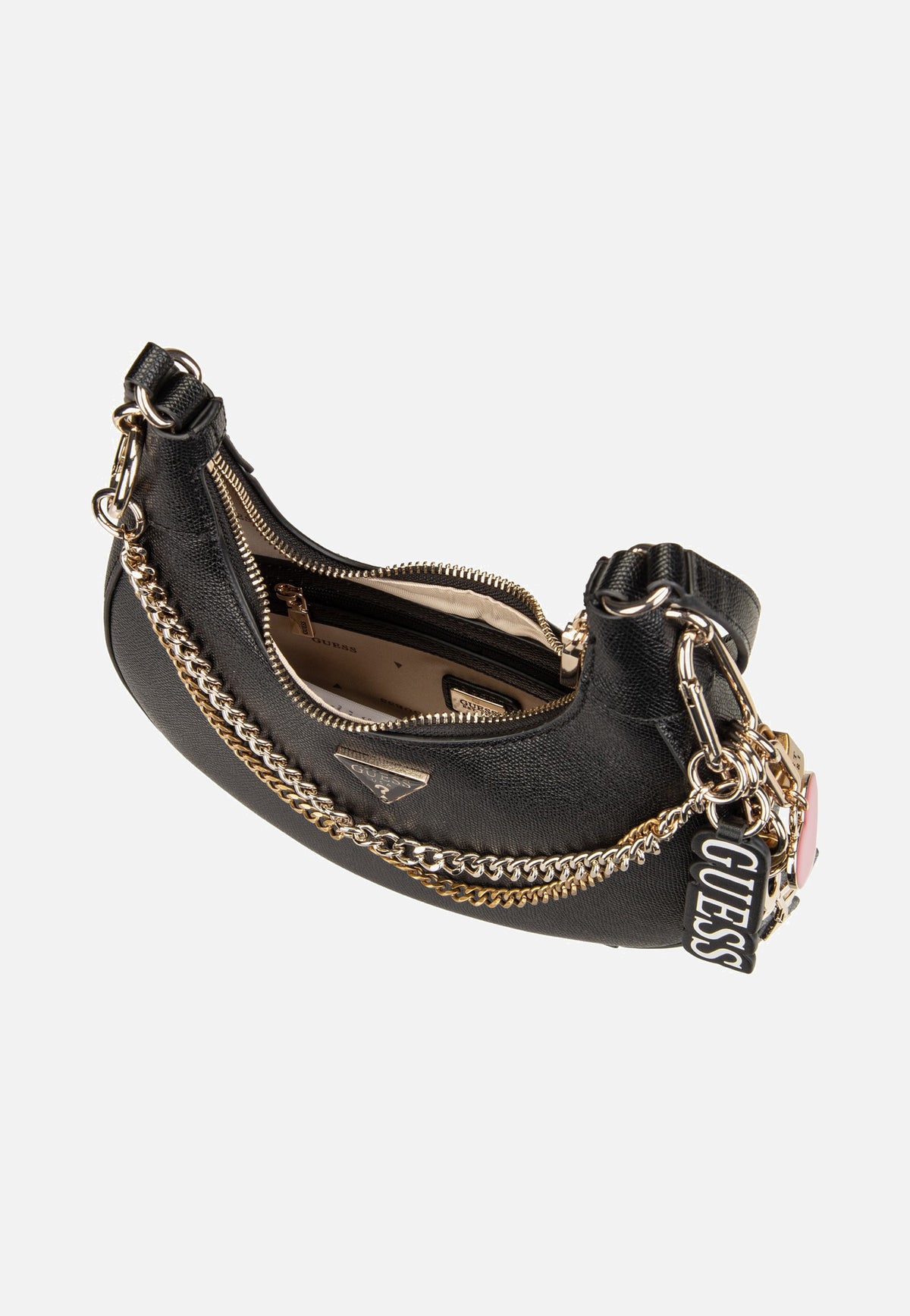 Guess Davina Shoulder Black Borsa a tracolla