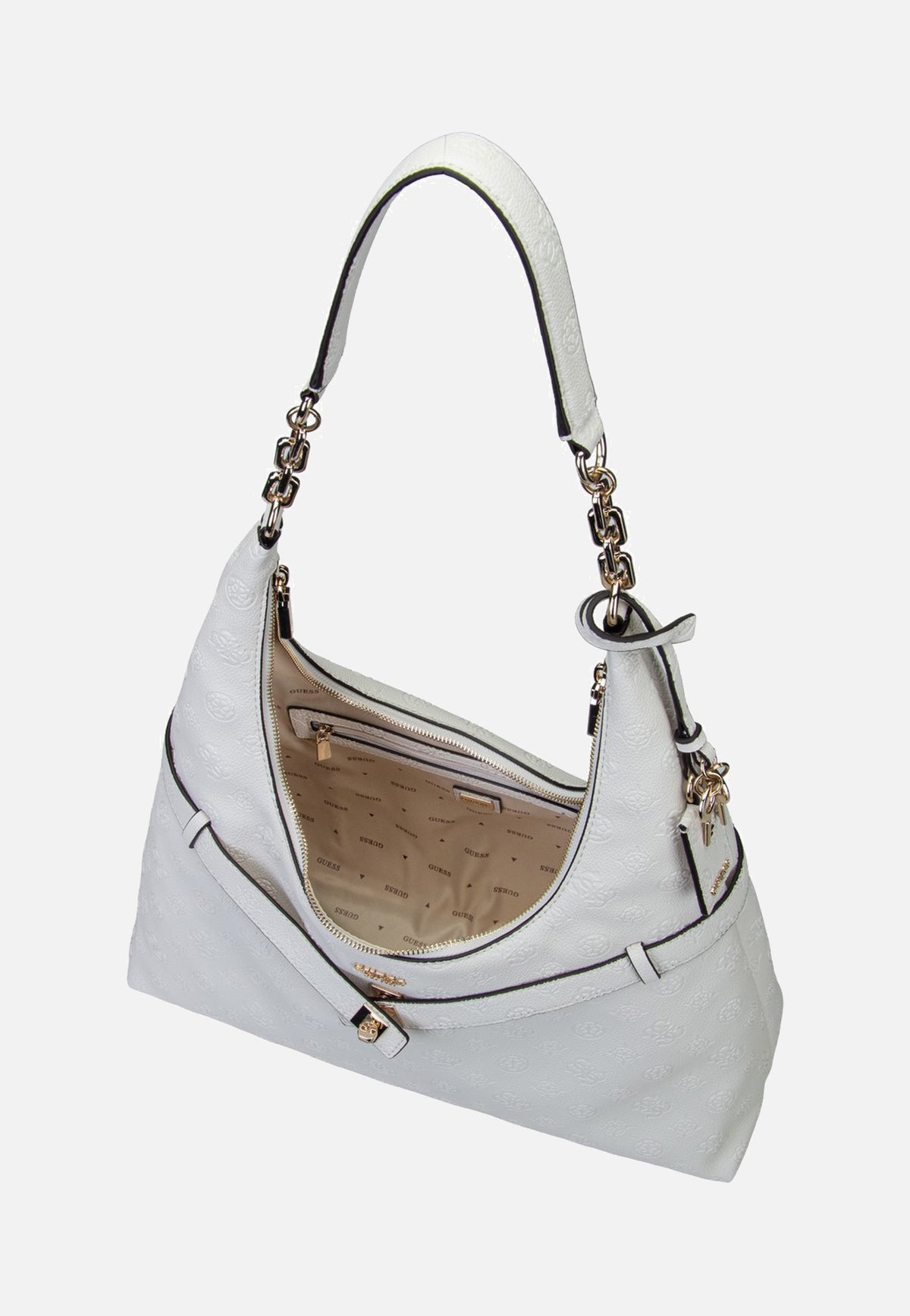 Guess Ella Logo 46010 Stone Logo Bolso Hobo