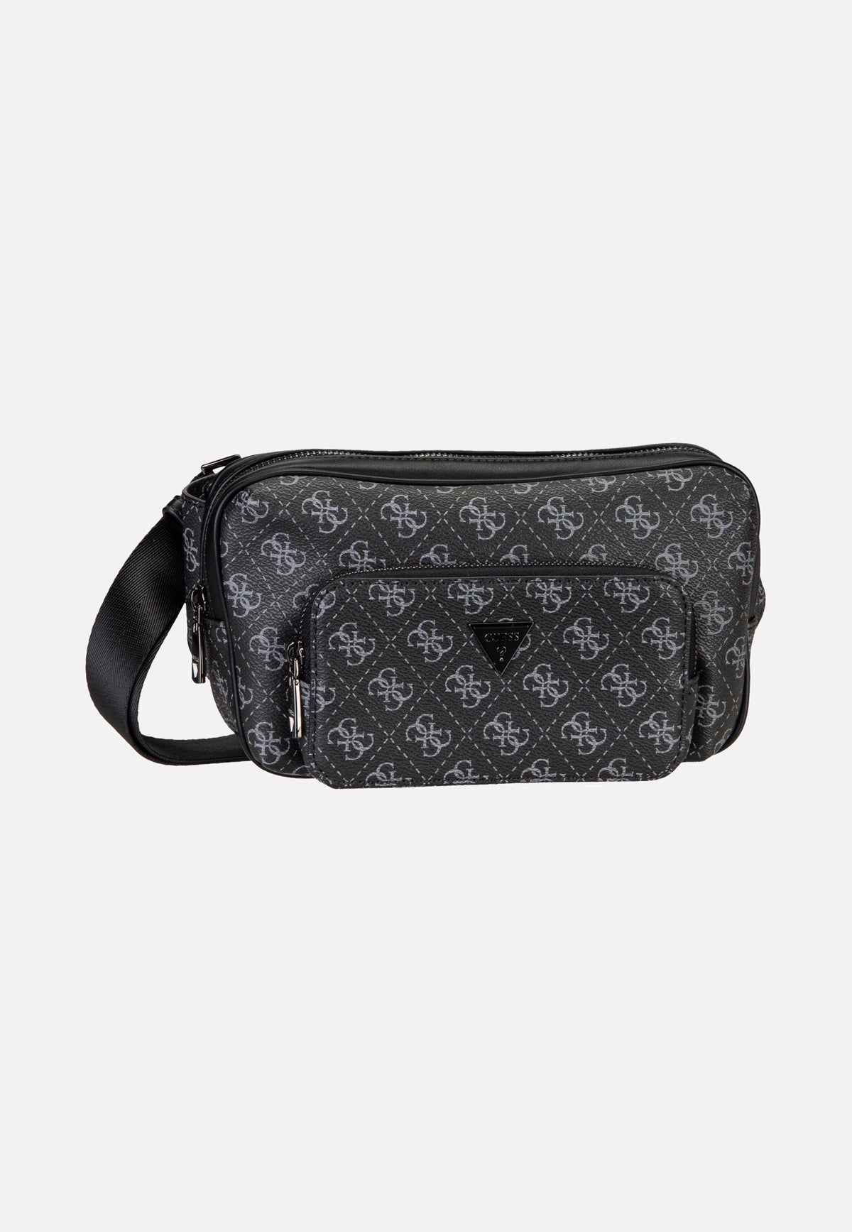 Guess Milano Bumbag M Dark Black Fanny Pack