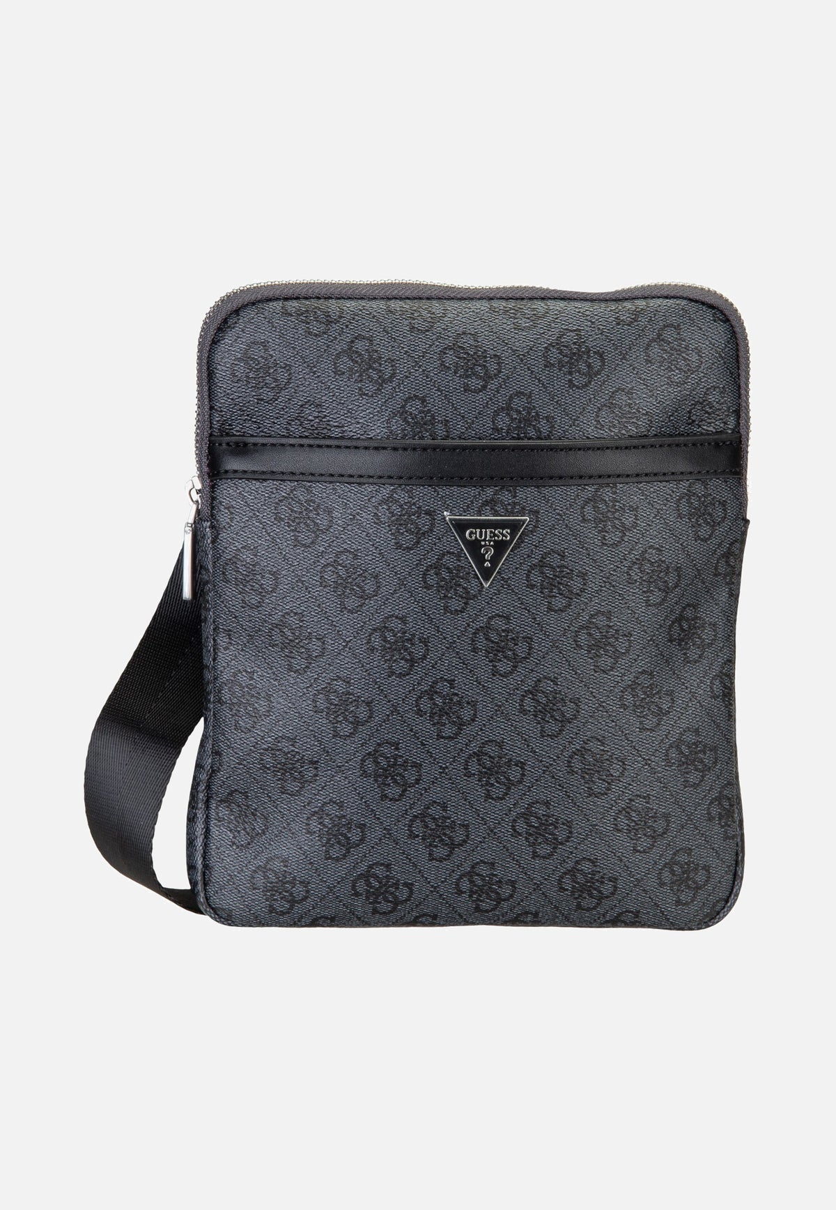 Guess Milano Crossbody Flat Black Crossbody Bag