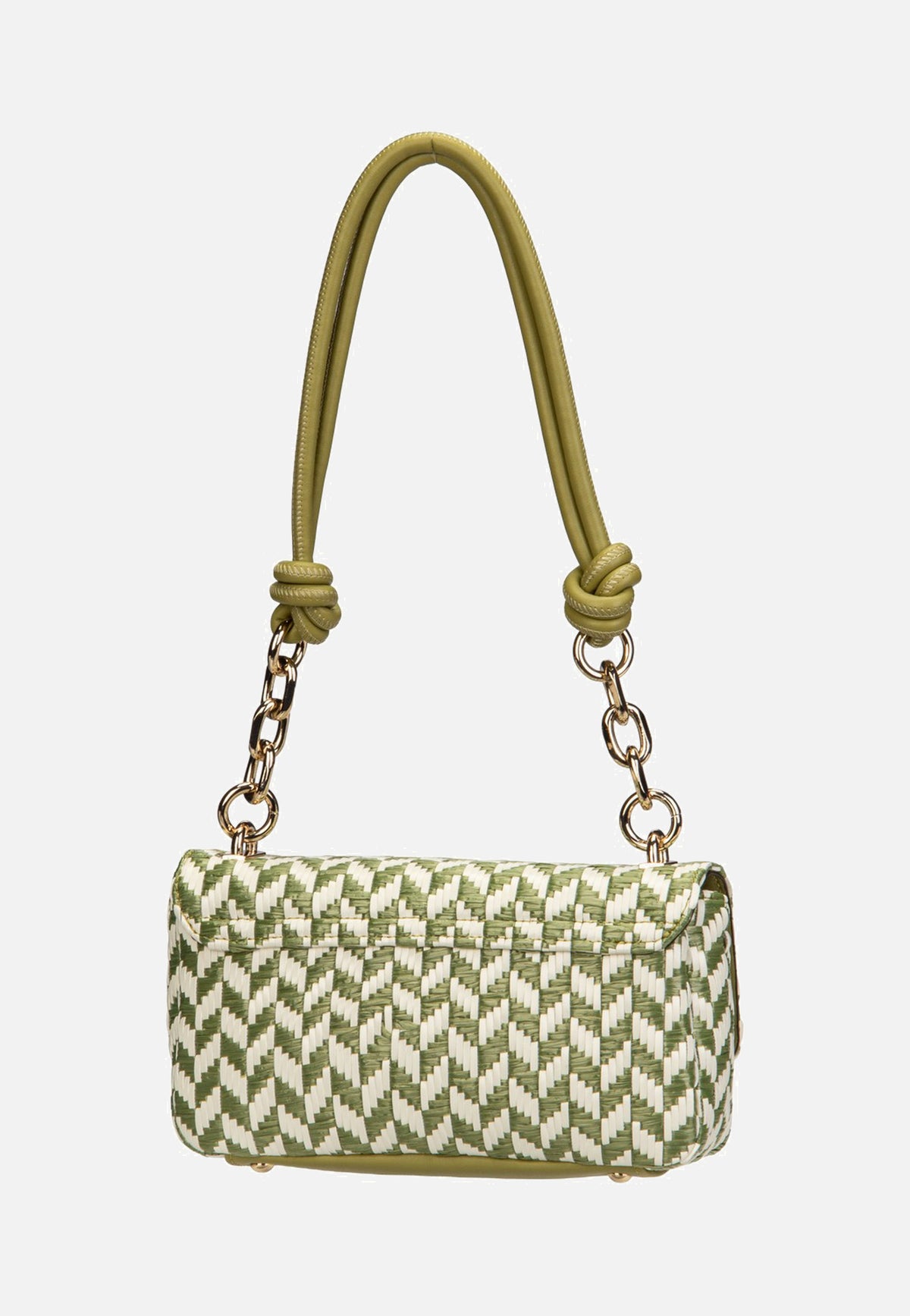 Guess Tessi Flap Shoulder Olive Multi Shoulder Bag