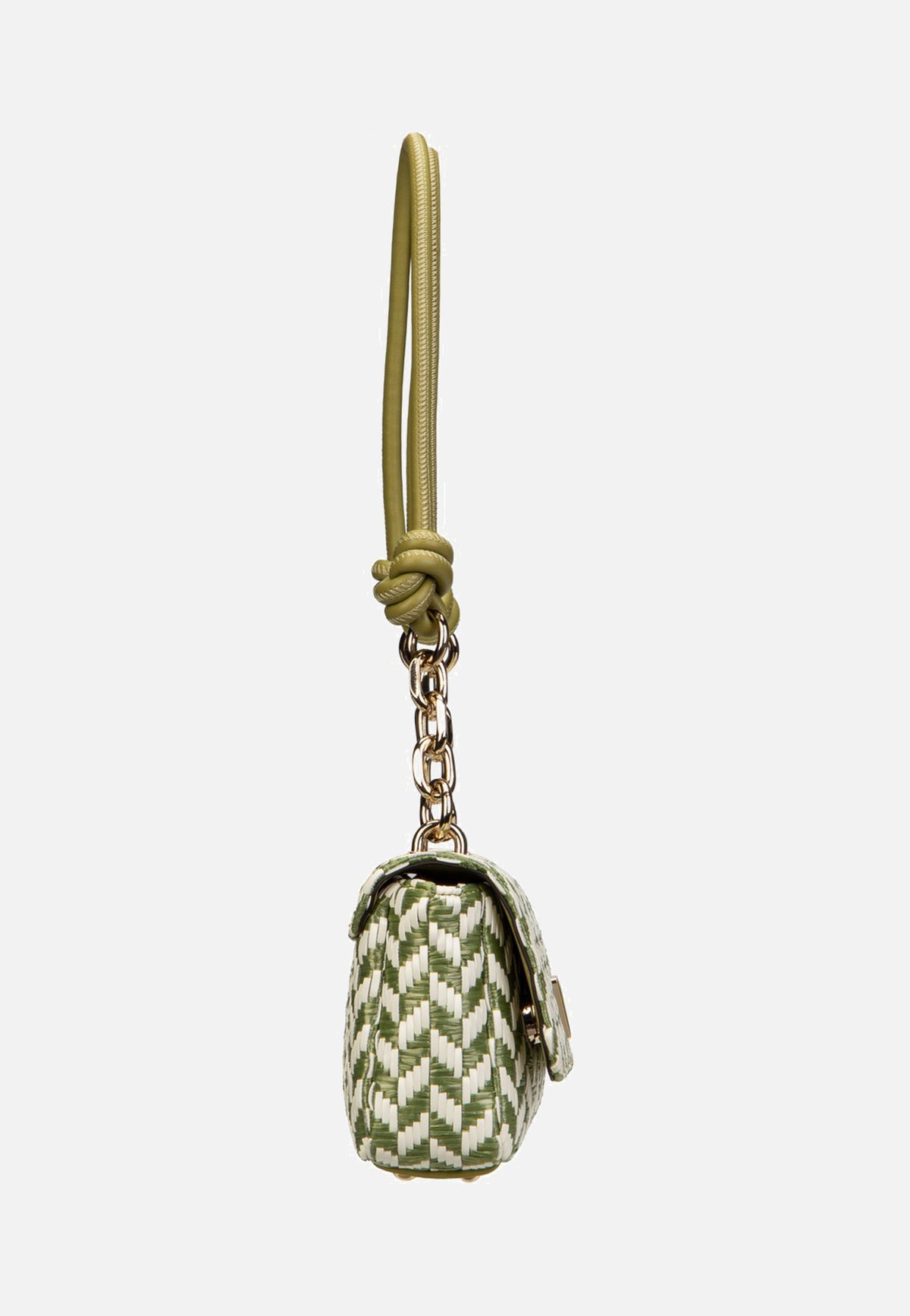 Guess Tessi Flap Shoulder Olive Multi Shoulder Bag