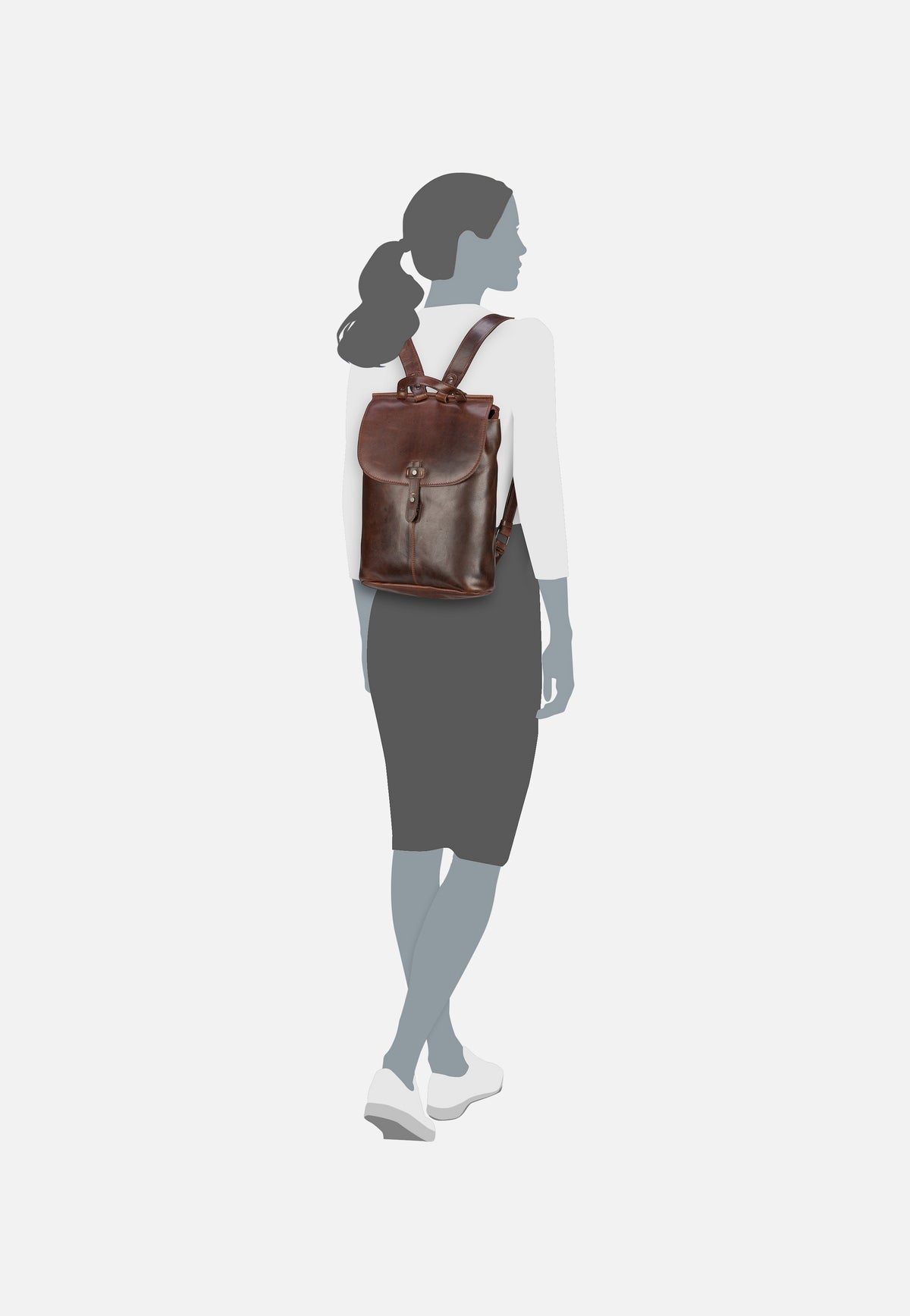 Harold's Aberdeen Braun Mochila