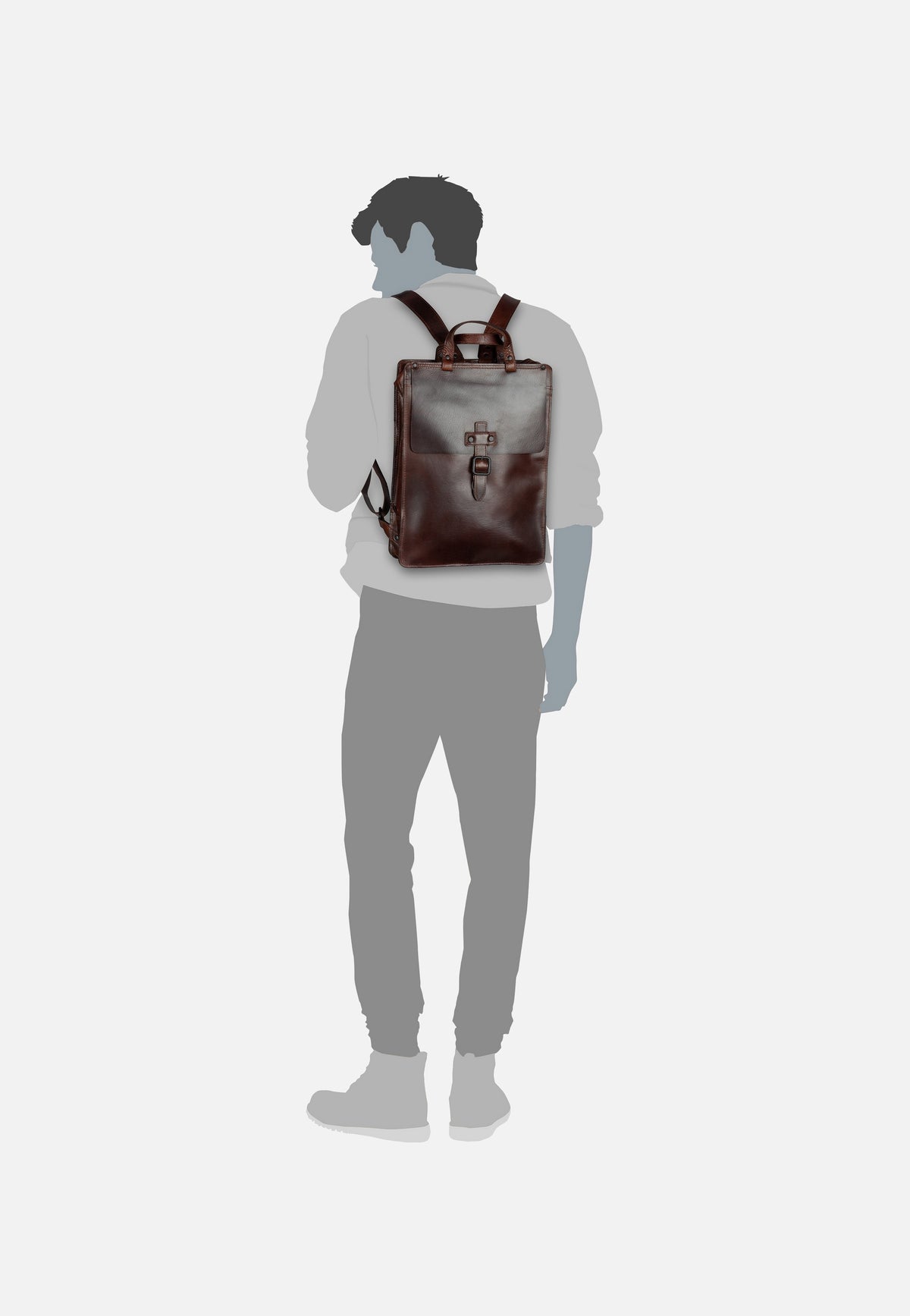 Harold's Aberdeen XL Braun Backpack