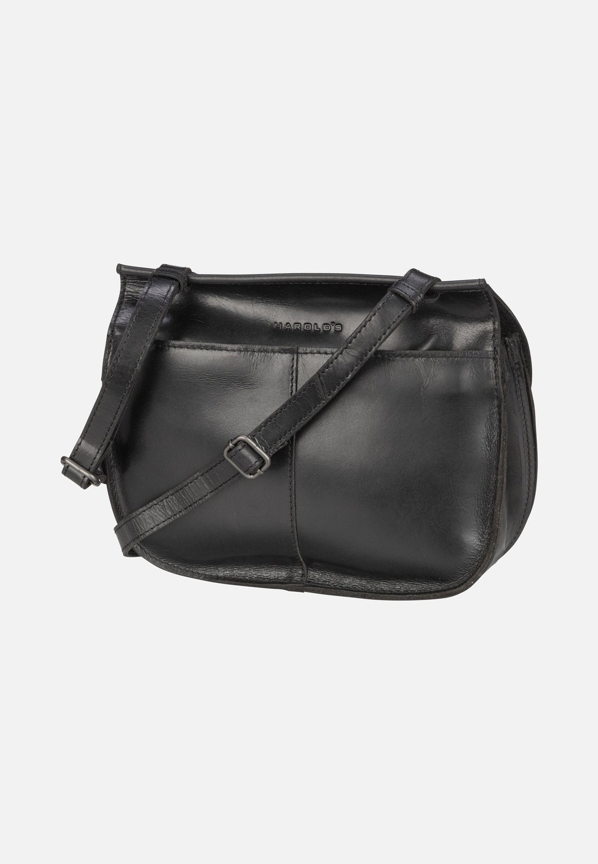 Harold's Aberdeen S Schwarz Saddle Bag