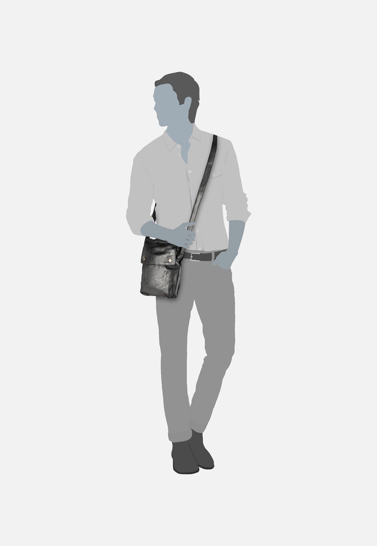 Harold's Submarine M Cognac Crossbody Bag