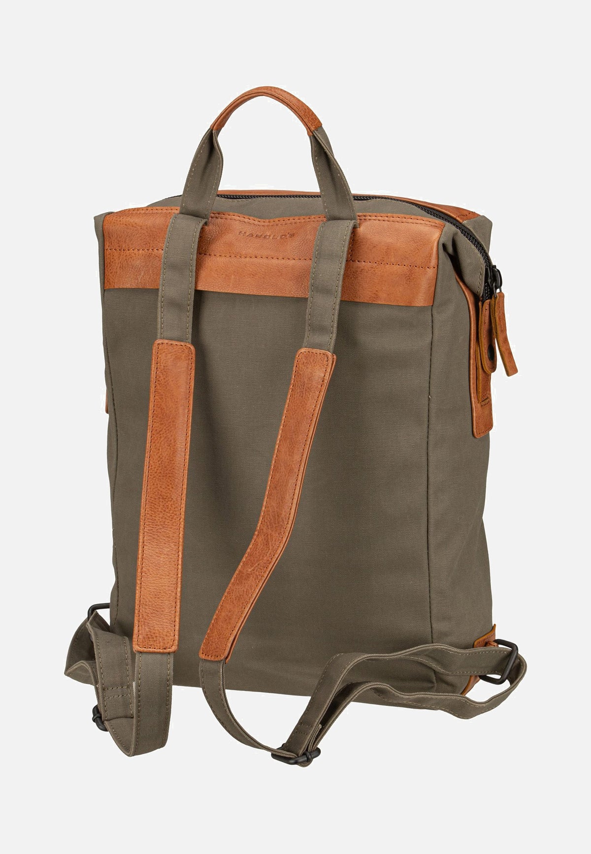 Harold's Wax 1 Khaki/Cognac Backpack