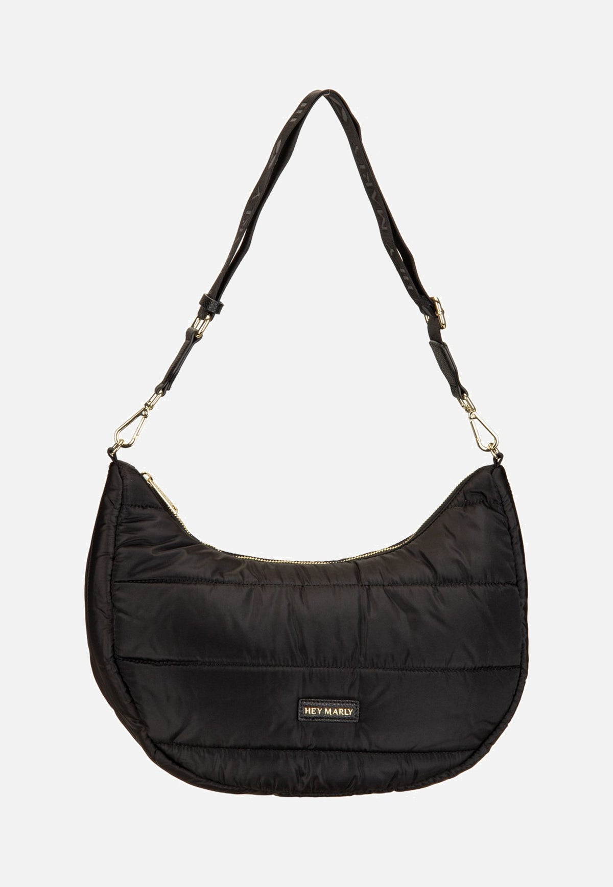 Hey Marly Lifetime Buddy M Black Crossbody Bag