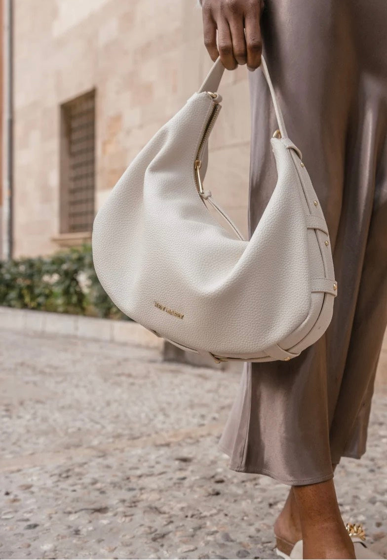 Hey Marly Lifetime Sister M Crema Borsa Hobo